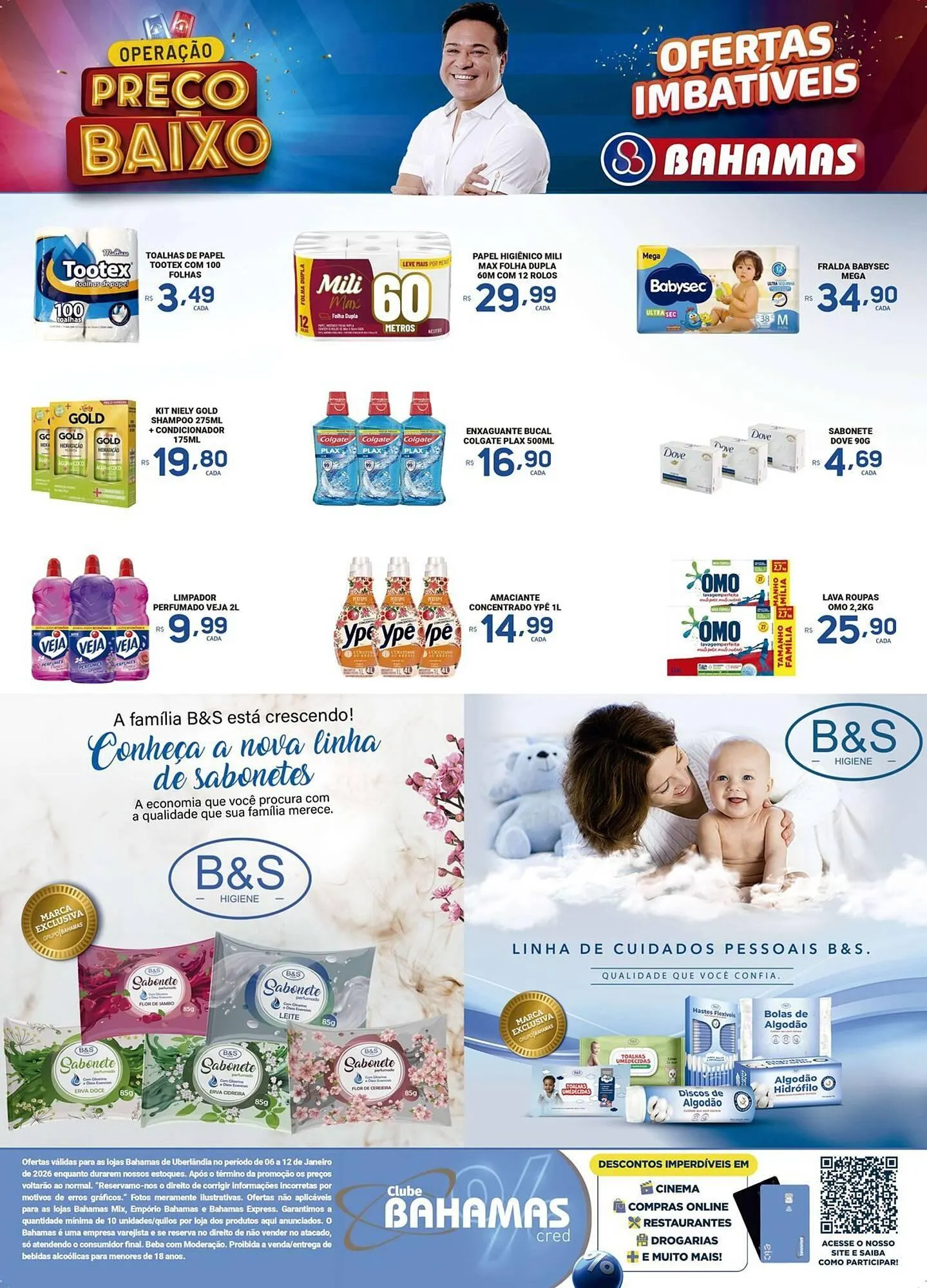 Encarte de Catálogo Bahamas Supermercados 6 de janeiro até 12 de janeiro 2026 - Pagina 4
