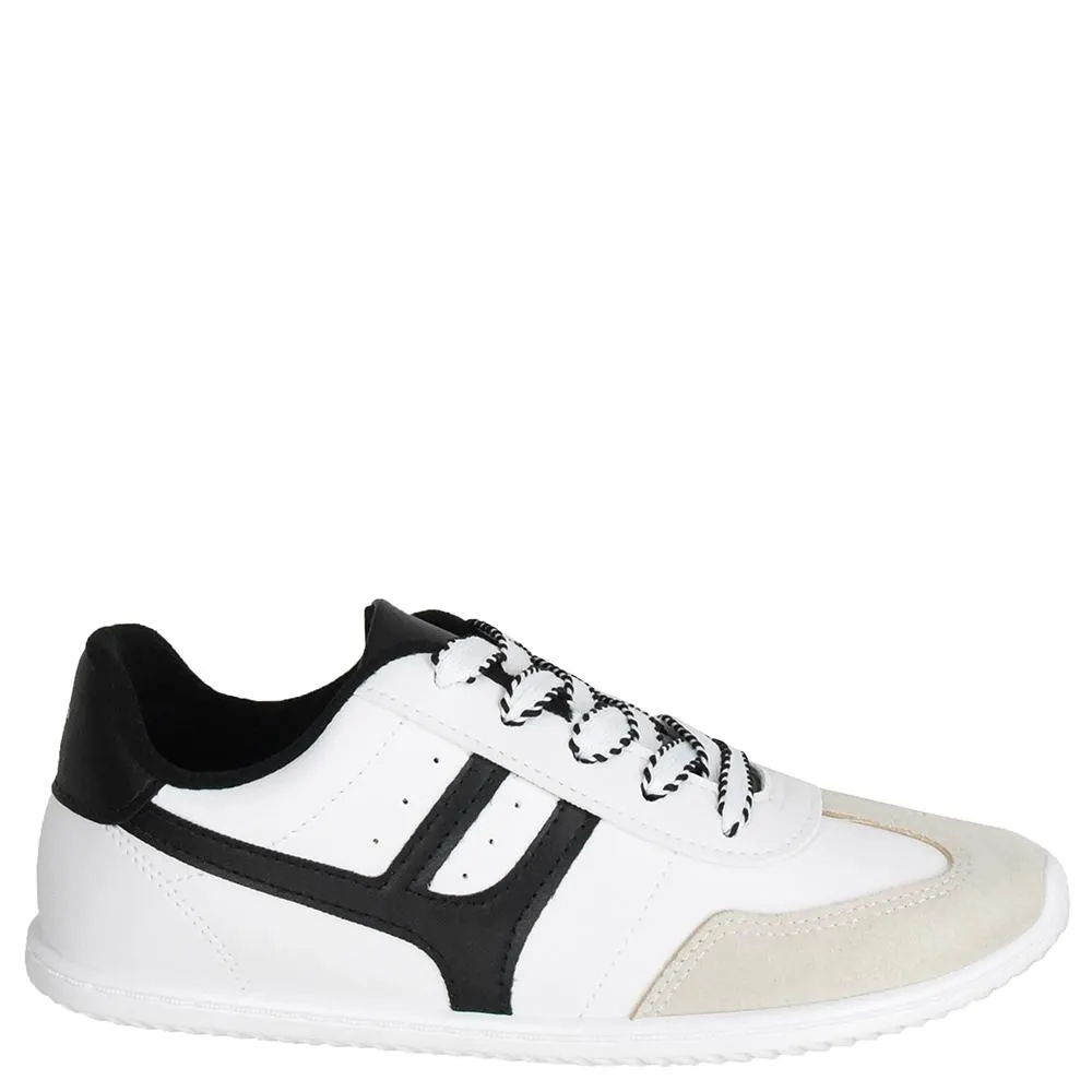 TENIS RECORTE BICOLOR MOLECA