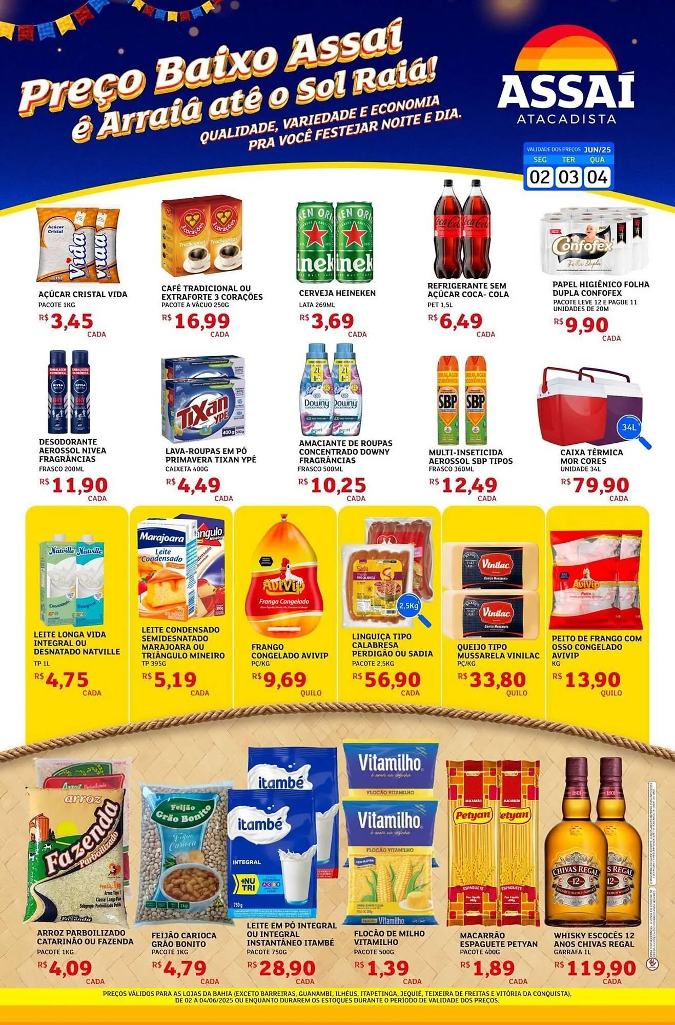 Encarte de Catálogo Assaí Atacadista 3 de junho até 4 de junho 2025 - Pagina 1