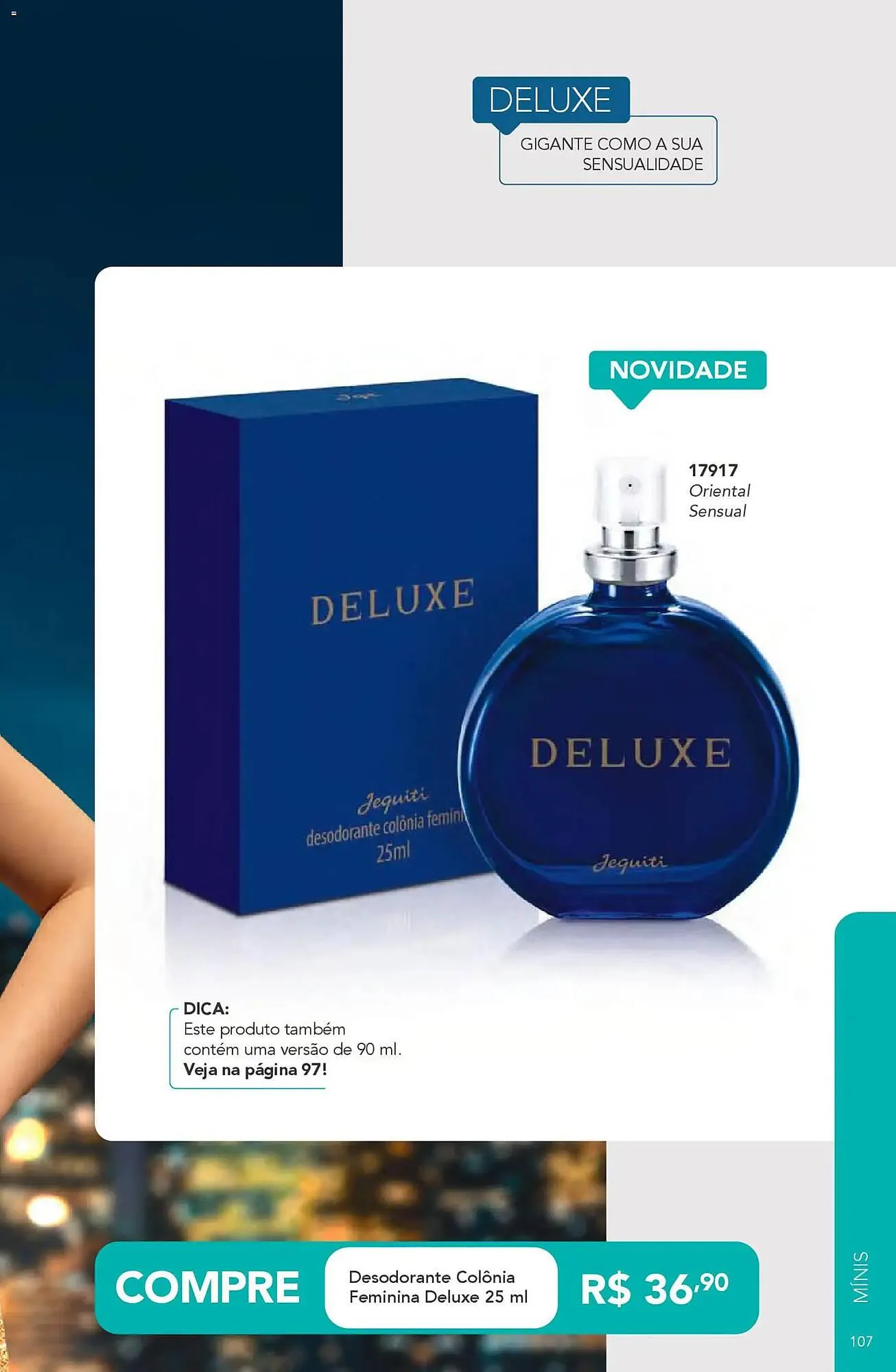 Encarte de Catálogo Jequiti 11 de novembro até 9 de dezembro 2025 - Pagina 107