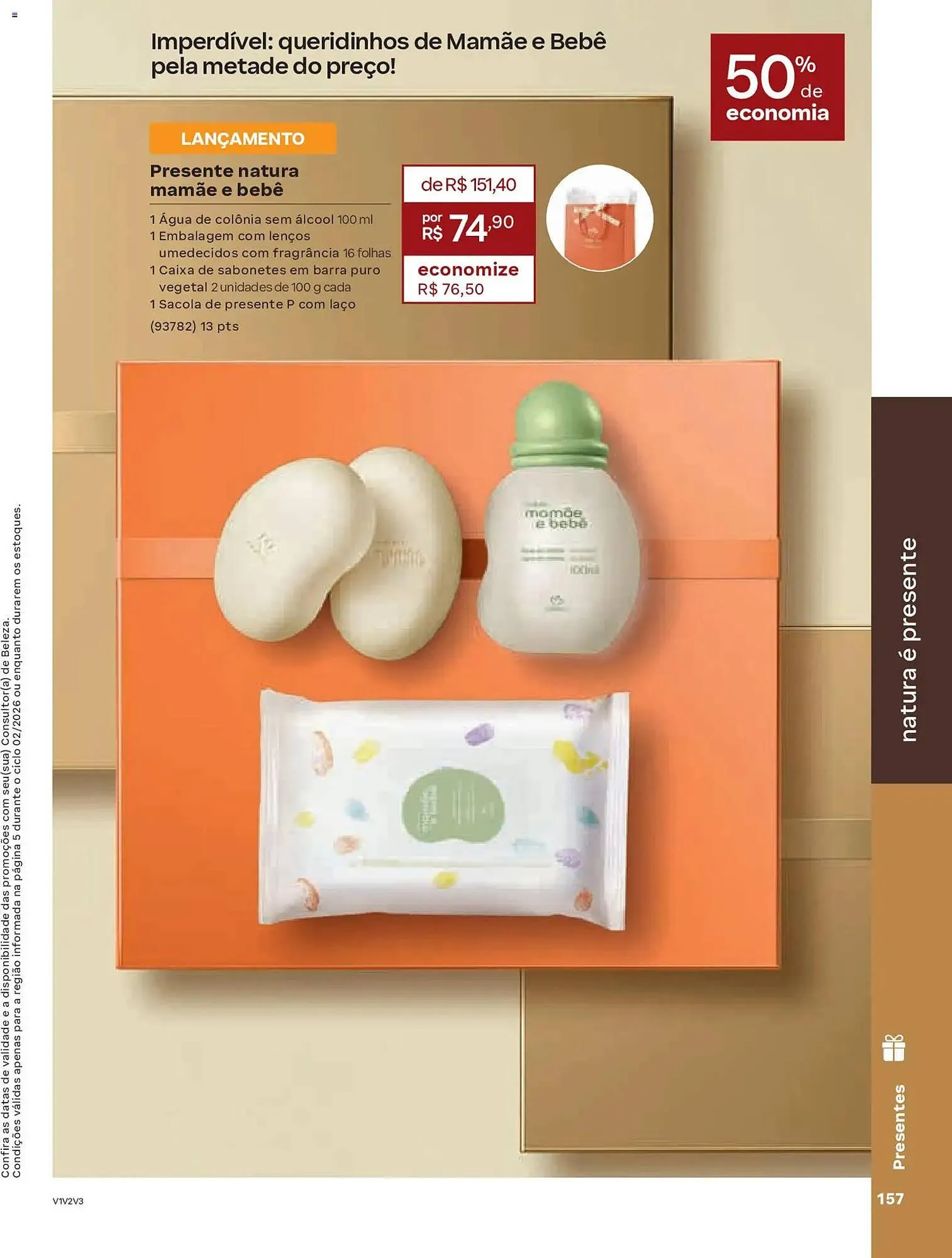 Encarte de Catálogo Natura 13 de janeiro até 4 de fevereiro 2026 - Pagina 157