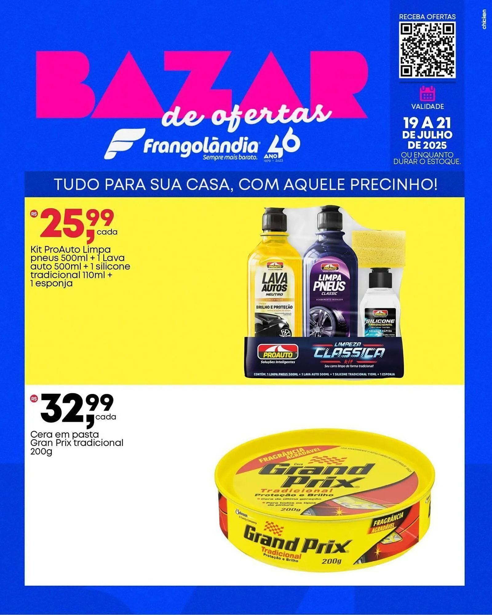Encarte de Ofertas Frangolândia 19 de julho até 21 de julho 2025 - Pagina 3