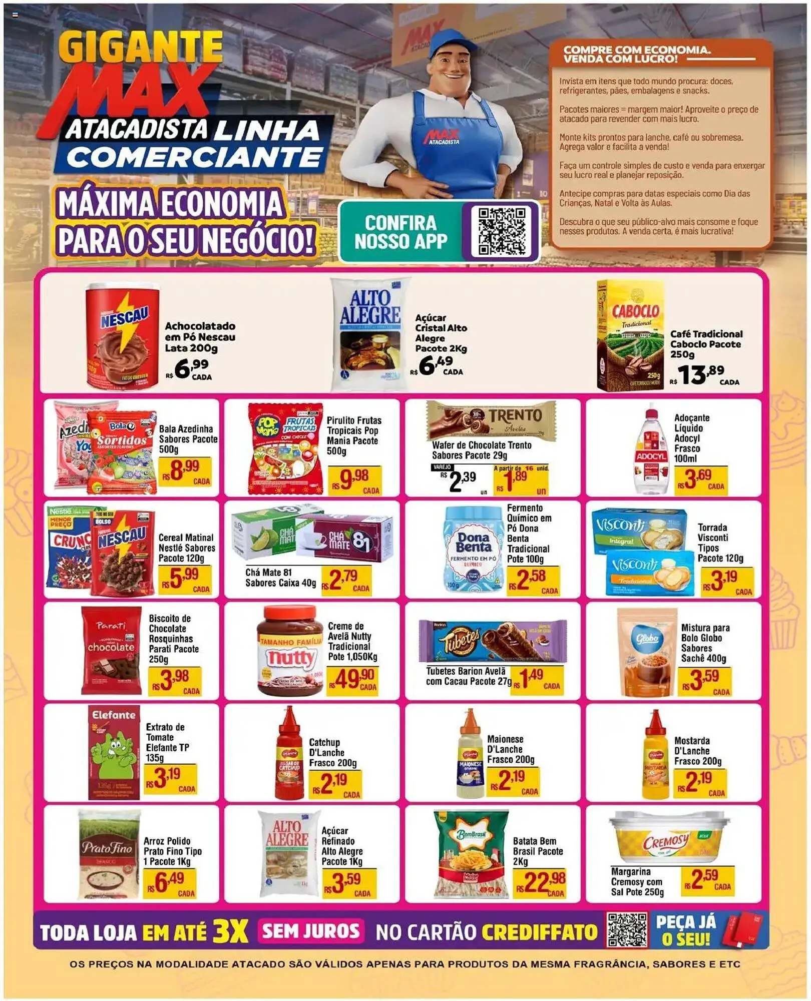 Encarte de Catálogo Max Atacadista 23 de julho até 31 de julho 2025 - Pagina 3