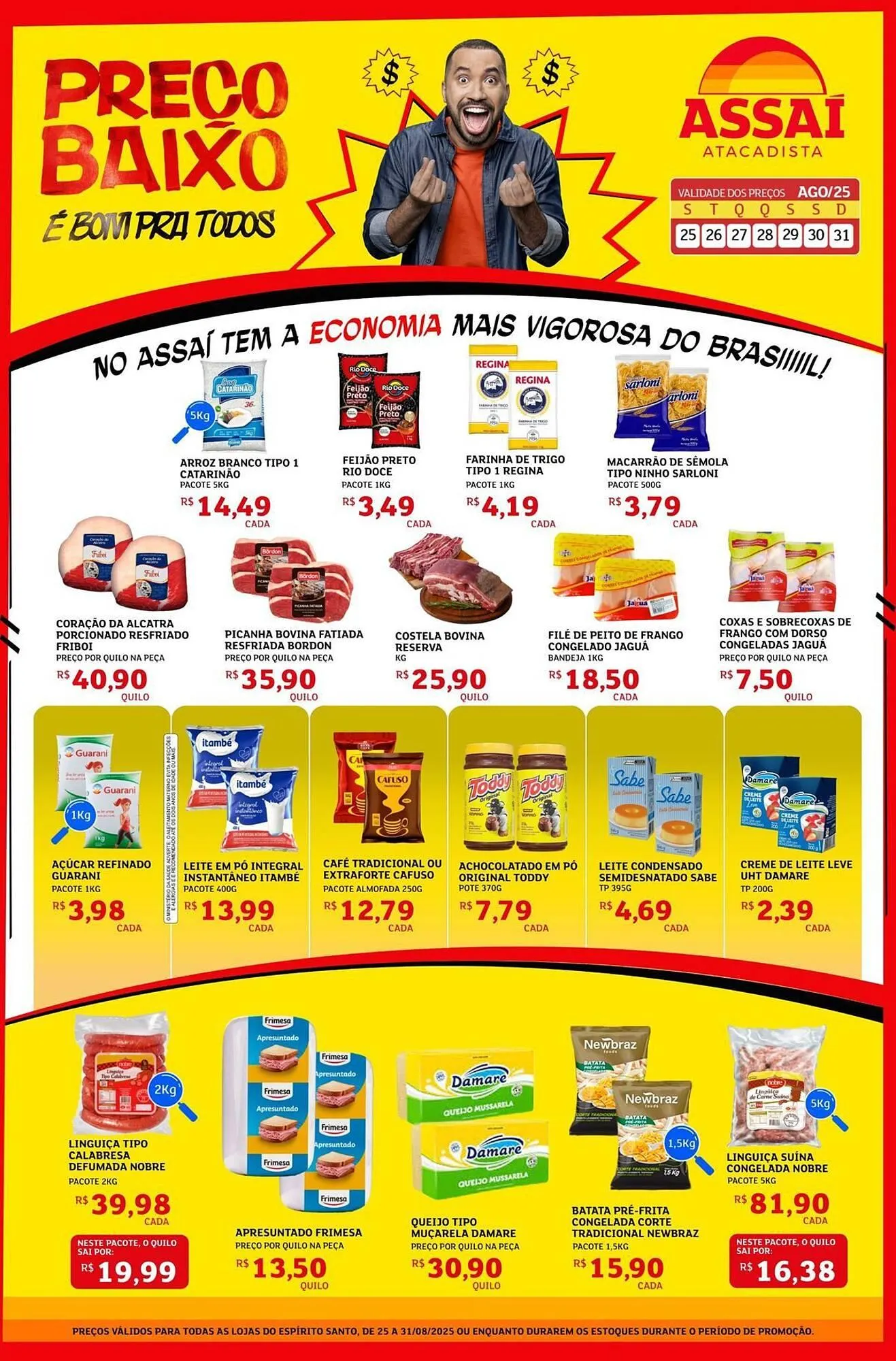Encarte de Catálogo Assaí Atacadista 26 de agosto até 31 de agosto 2025 - Pagina 1