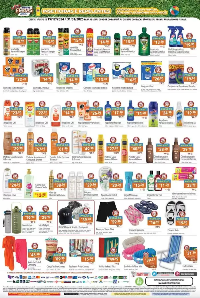 Encarte de Ofertas Supermercados Condor 20 de dezembro até 31 de janeiro 2025 - Pagina 4