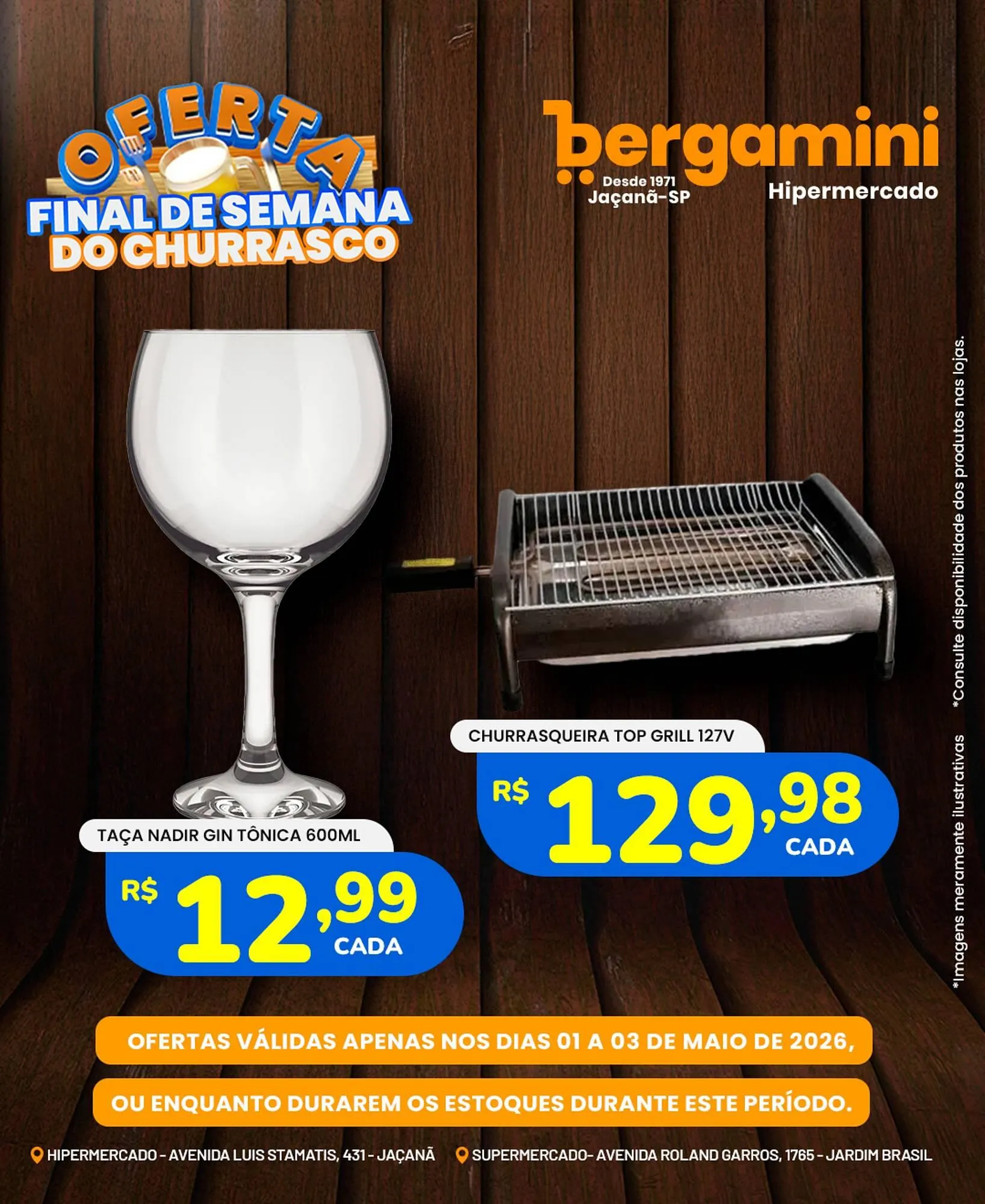 Encarte de Catálogo Supermercado Bergamini 1 de maio até 3 de maio 2026 - Pagina 8
