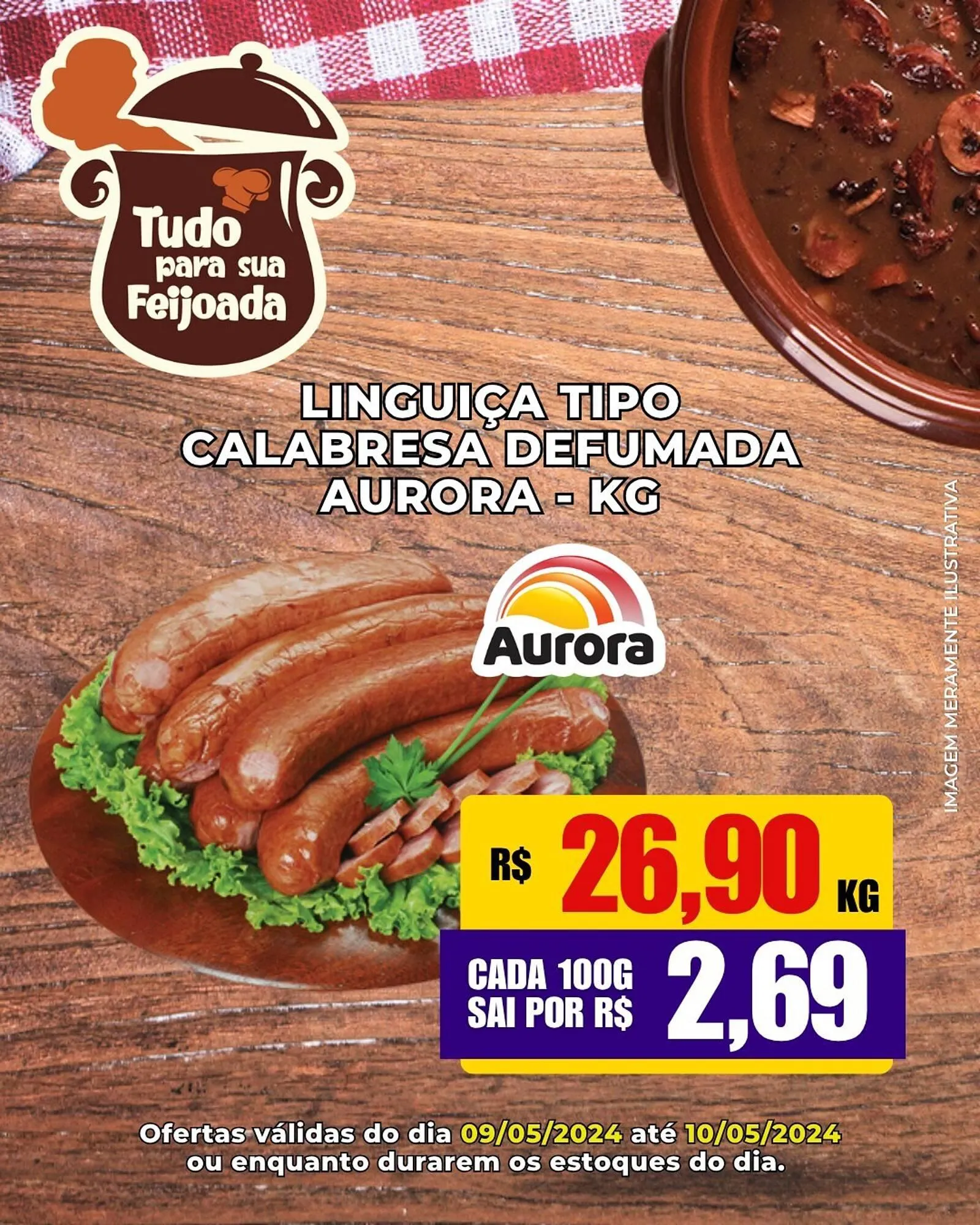 Encarte de Catálogo Violeta Supermercados 9 de maio até 10 de maio 2026 - Pagina 1
