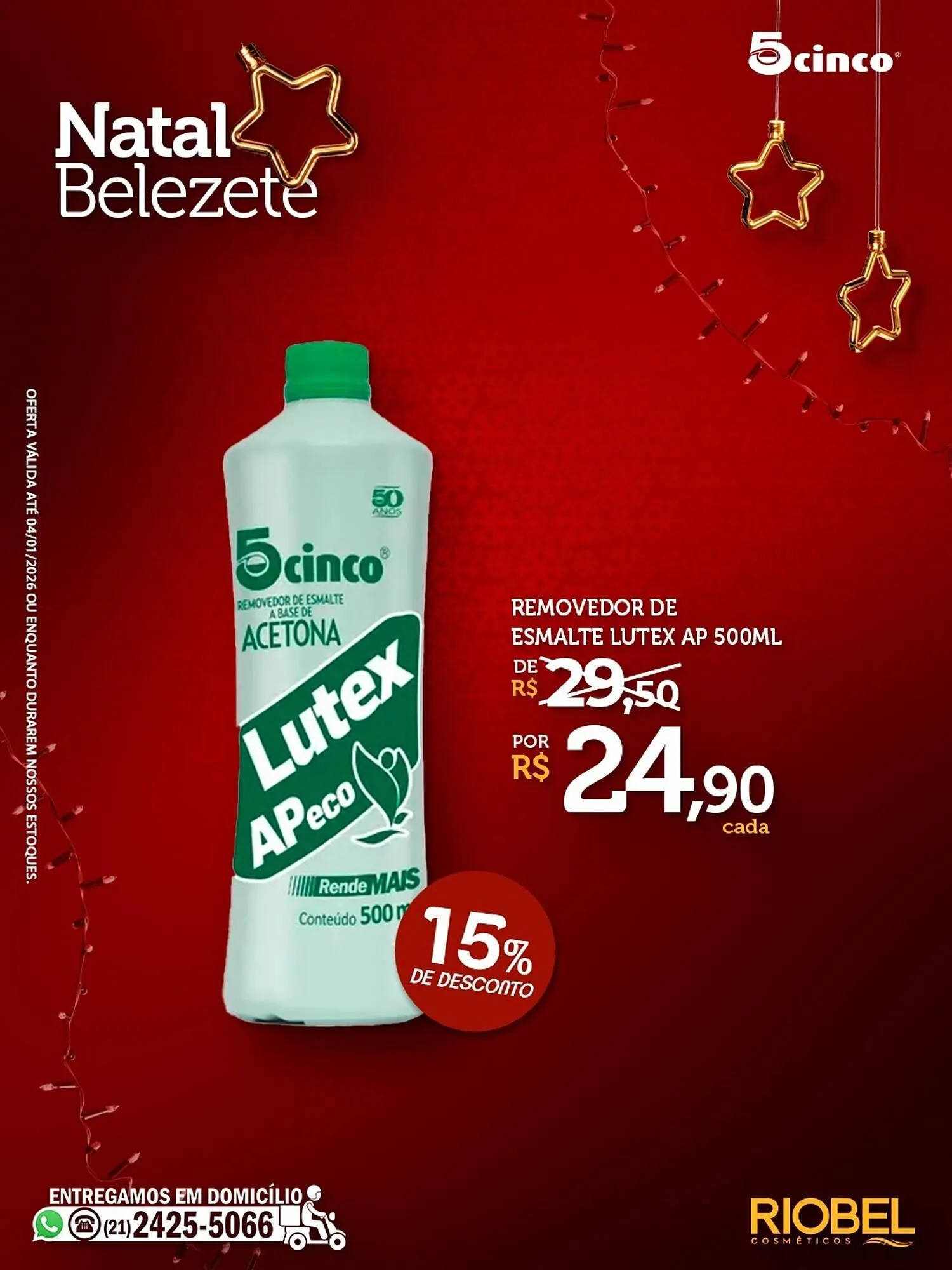 Encarte de Catálogo Rio Bel 4 de dezembro até 4 de janeiro 2026 - Pagina 1