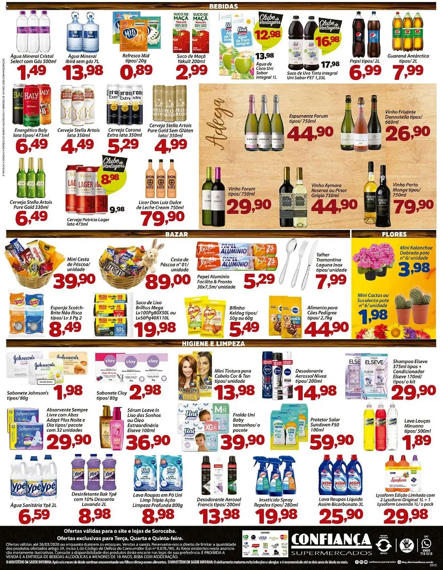 Encarte de Catálogo Confiança Supermercados 24 de março até 26 de março 2026 - Pagina 4