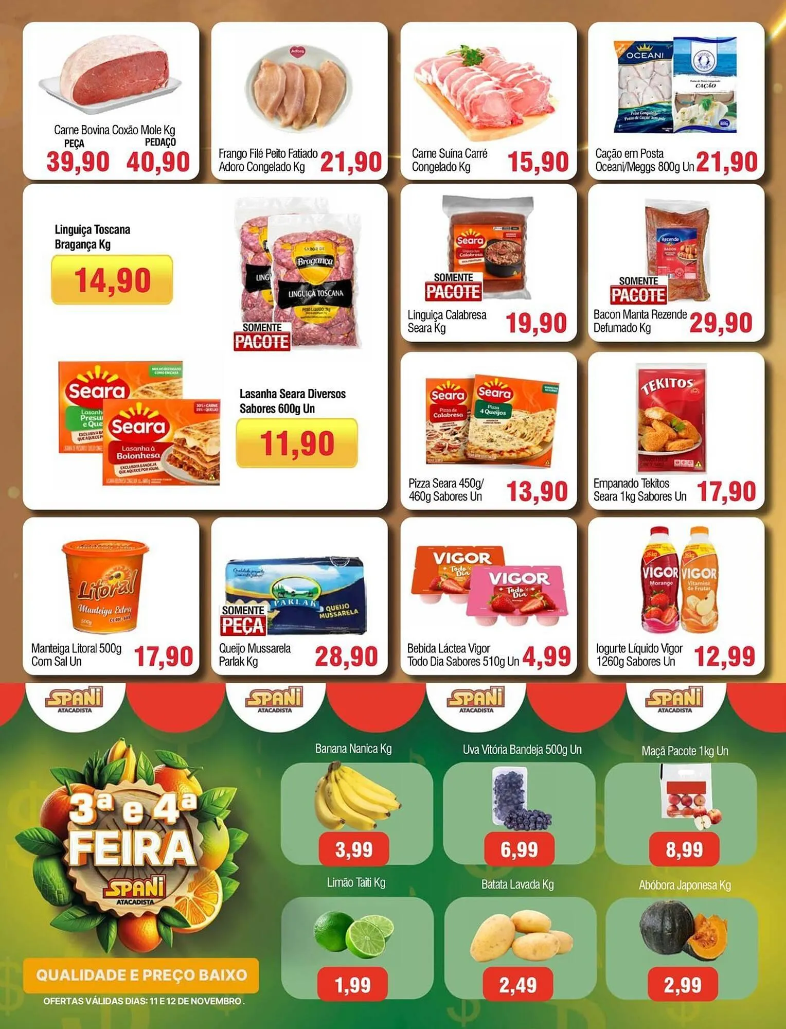 Encarte de Folheto Spani Atacadista 11 de novembro até 17 de novembro 2025 - Pagina 2