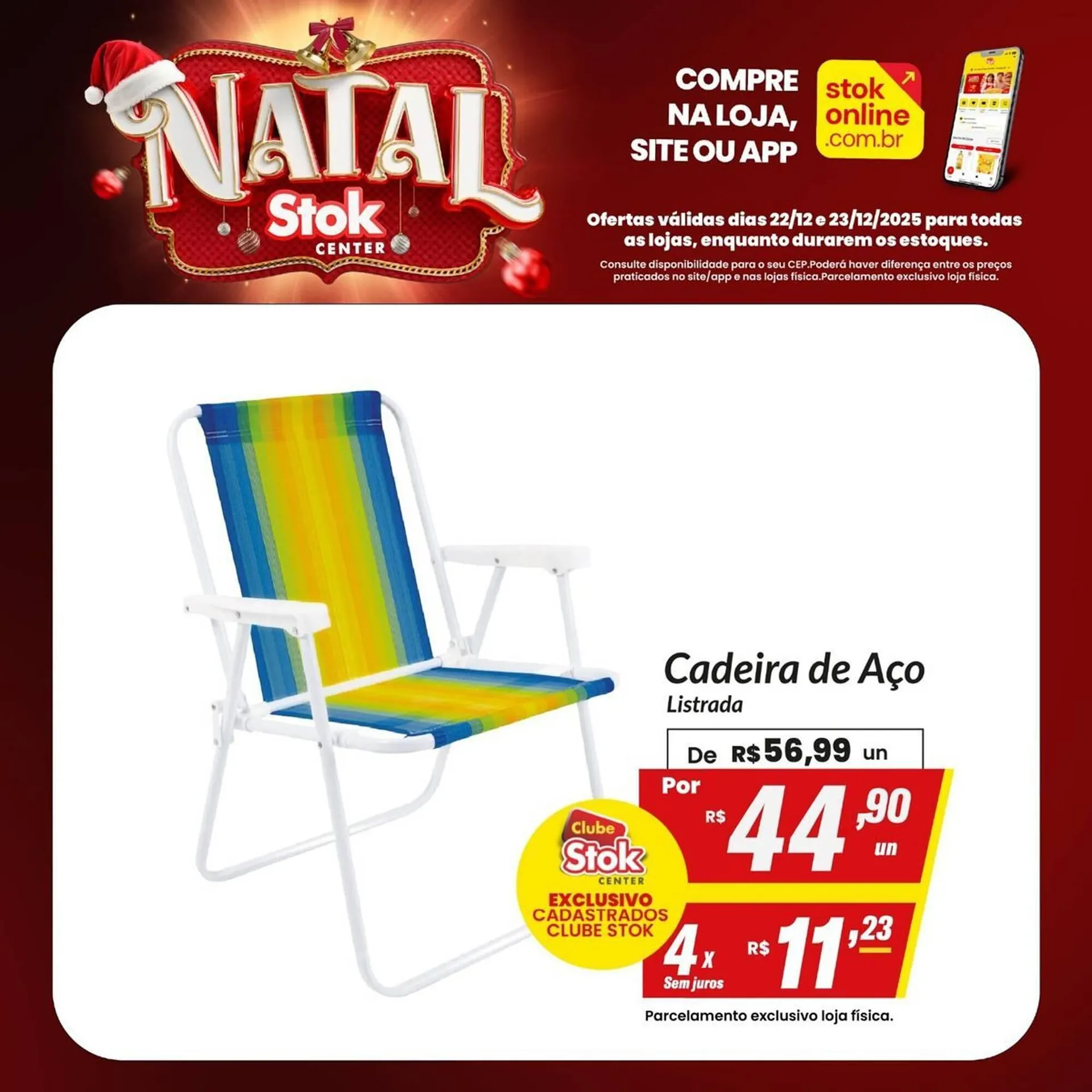 Encarte de Encarte Stok Center 22 de dezembro até 23 de dezembro 2025 - Pagina 1