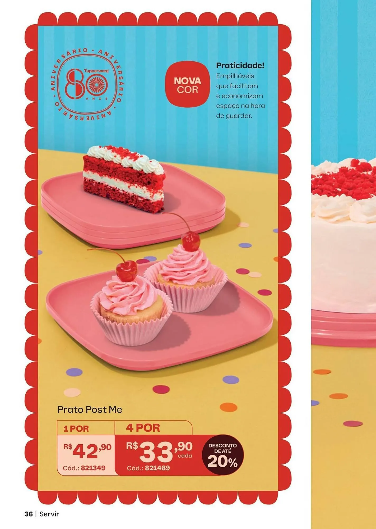 Encarte de Catálogo Tupperware 8 de maio até 31 de maio 2026 - Pagina 36