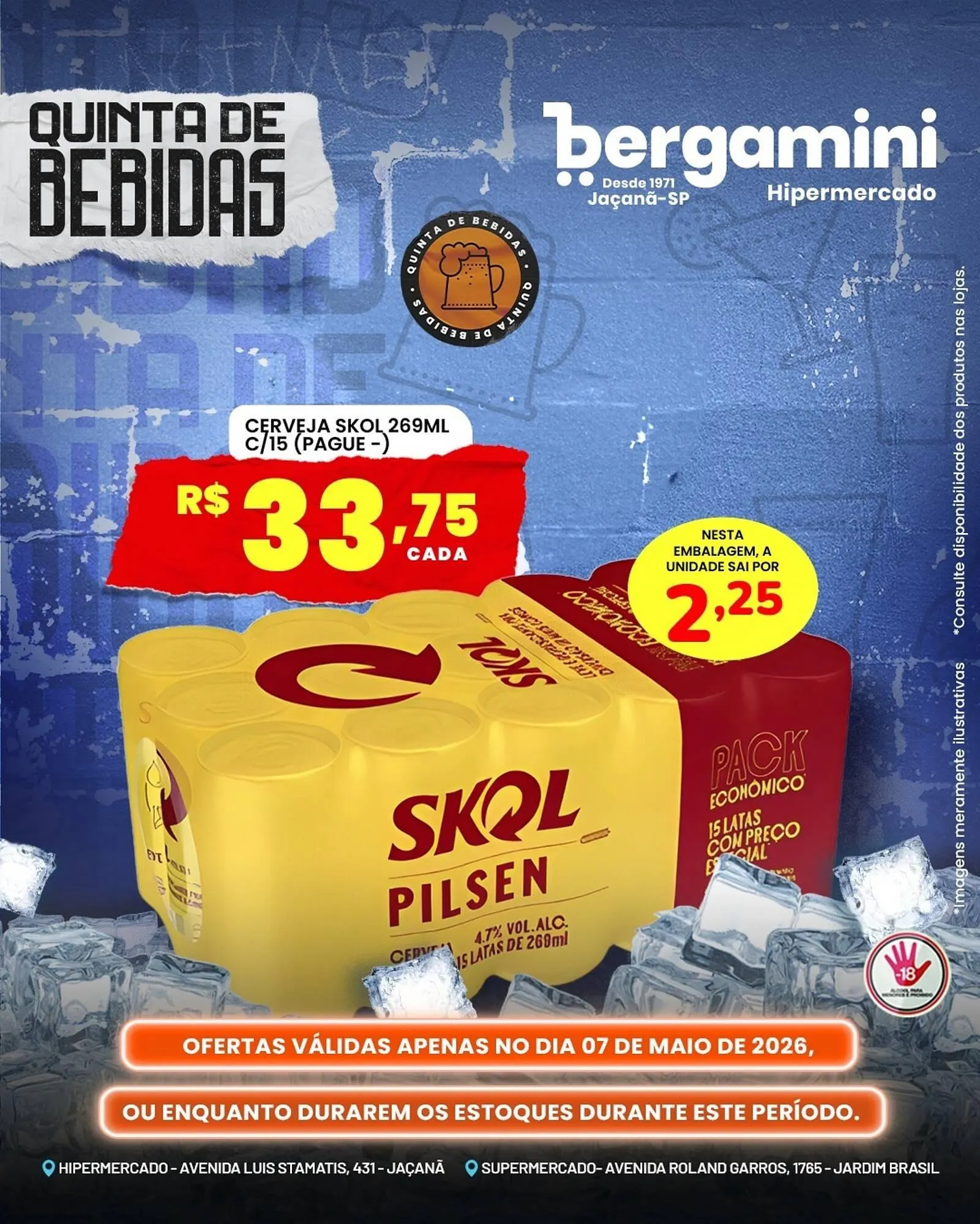 Encarte de Catálogo Supermercado Bergamini 7 de maio até 10 de maio 2026 - Pagina 2