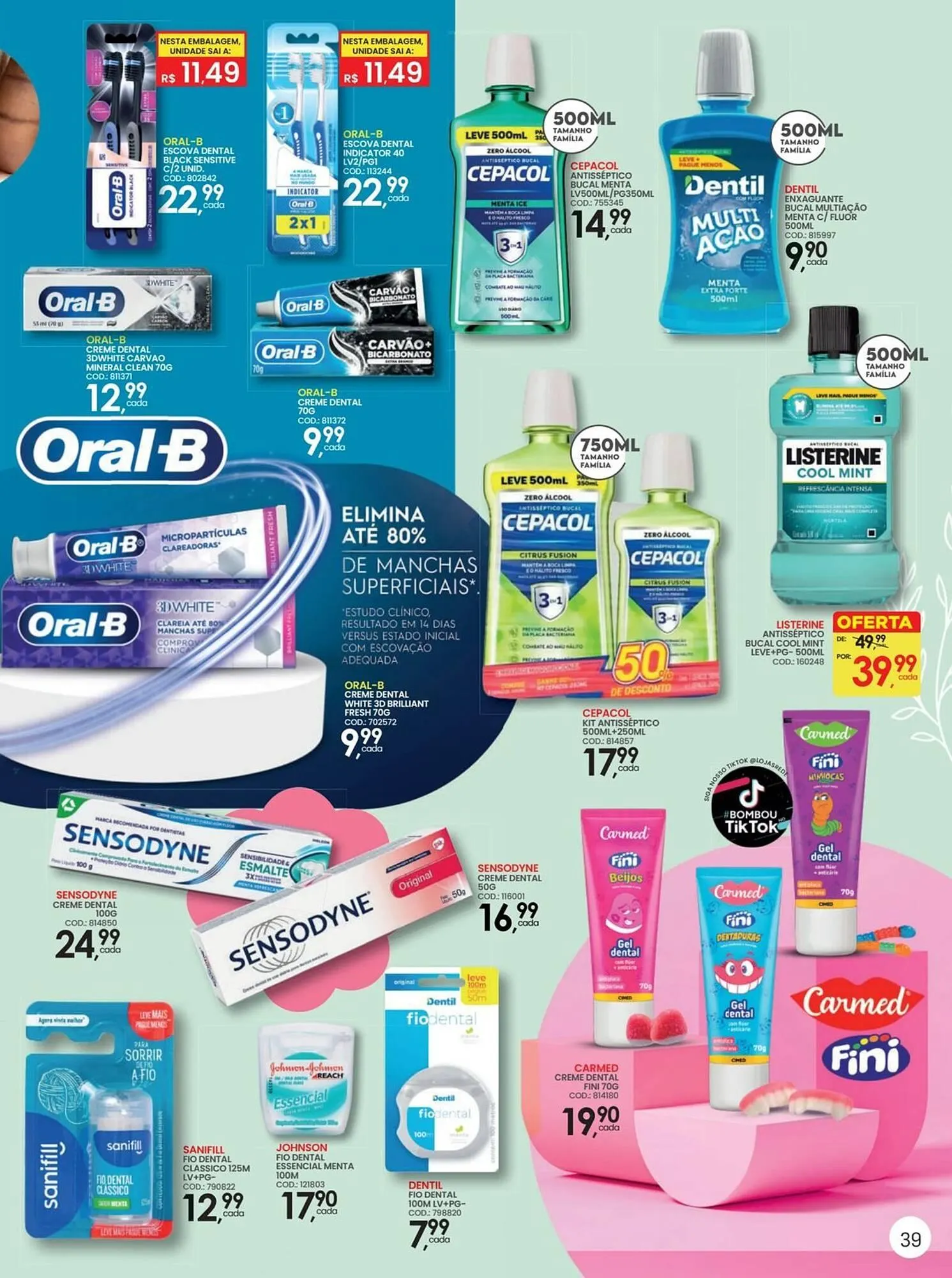 Encarte de Folheto Lojas Rede 5 de setembro até 30 de setembro 2025 - Pagina 39