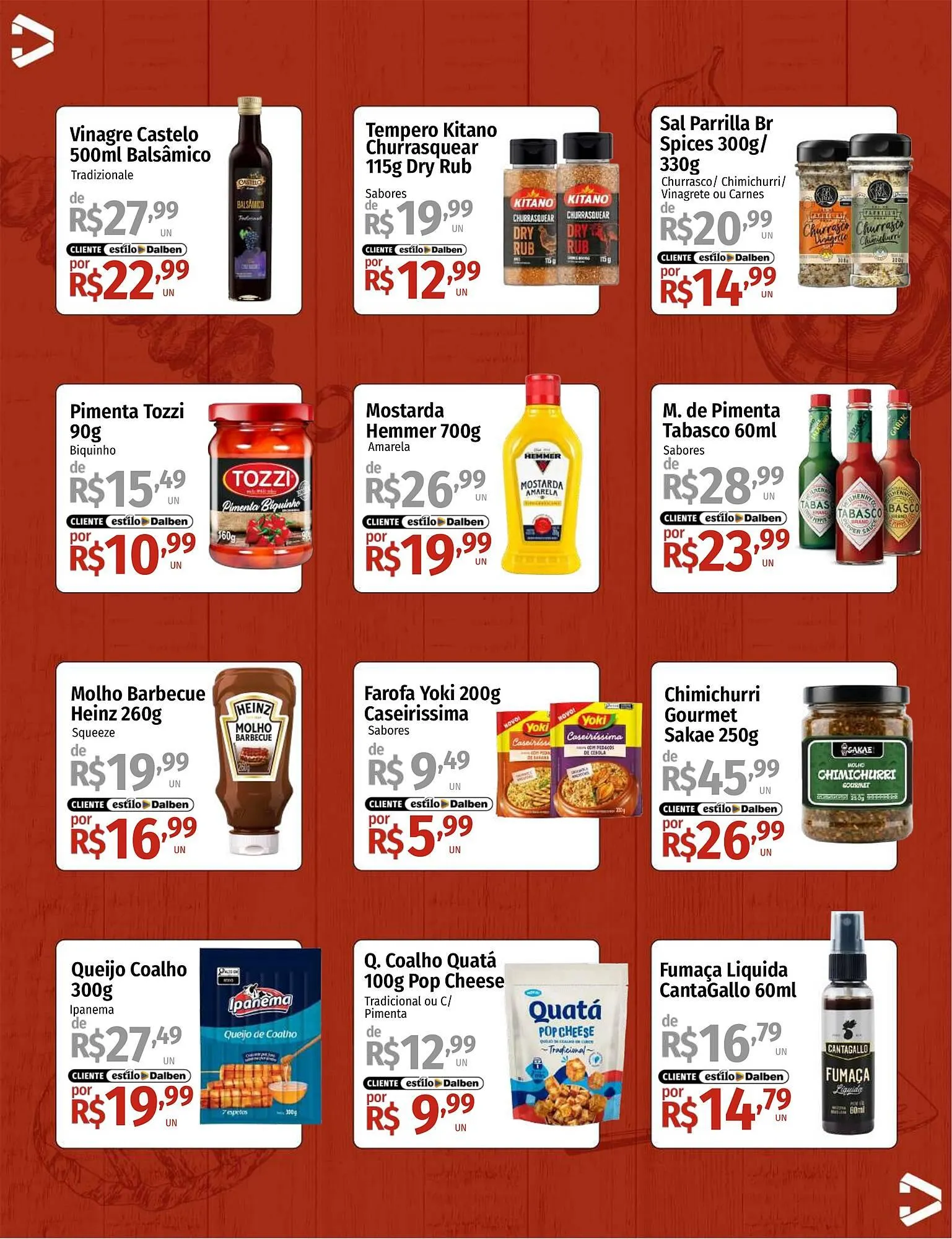 Encarte de Catálogo Supermercado Dalben 22 de abril até 24 de abril 2026 - Pagina 2