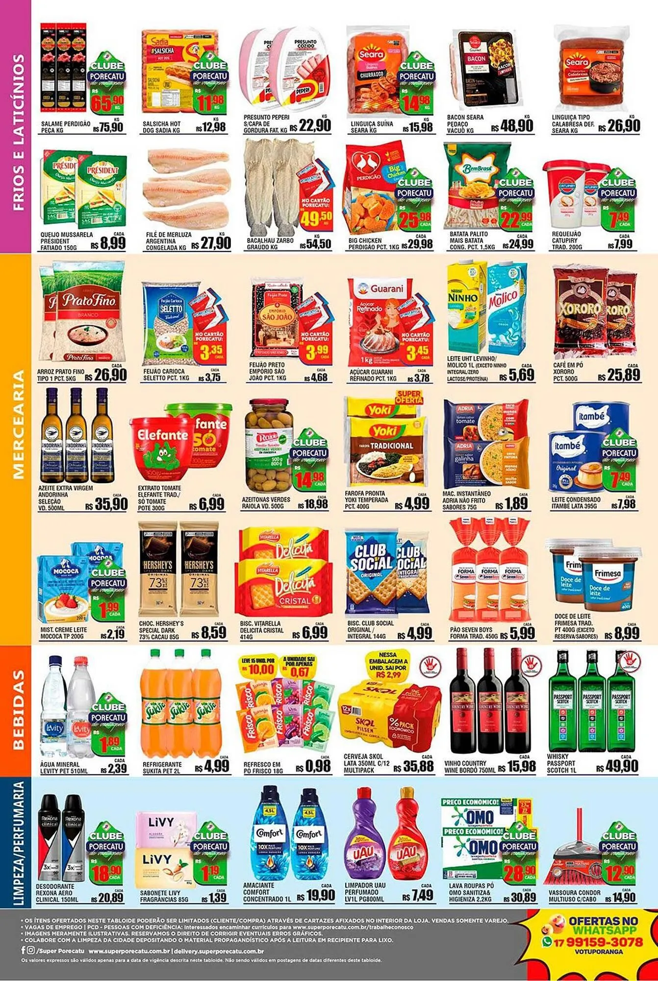 Encarte de Catálogo Supermercado Porecatu 5 de agosto até 6 de agosto 2025 - Pagina 2