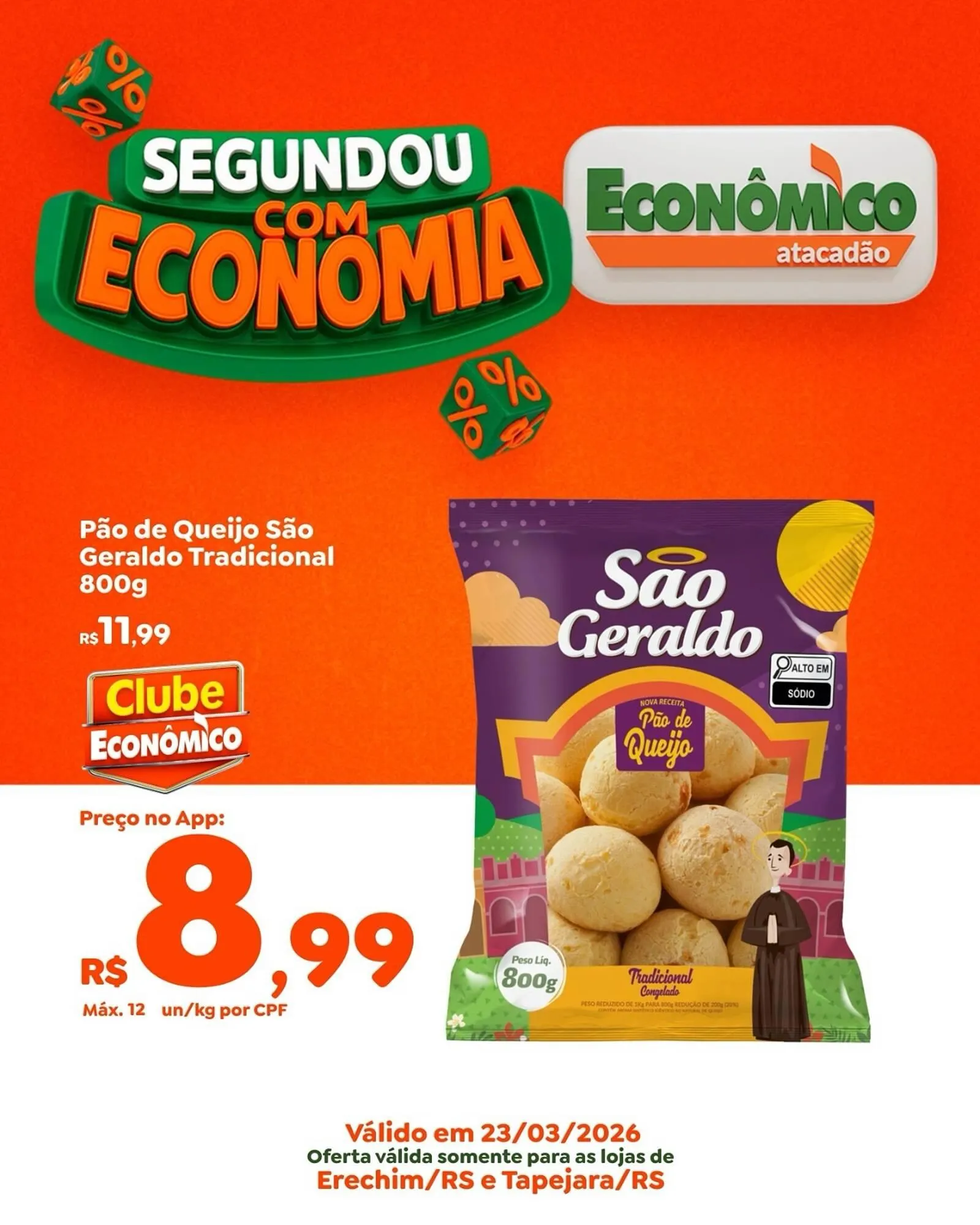 Encarte de Catálogo Econômico Atacadão 23 de março até 23 de março 2026 - Pagina 3