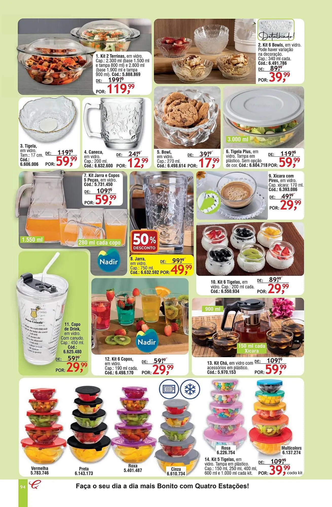 Encarte de Revista Quatro Estações 30 de março até 7 de julho 2026 - Pagina 90