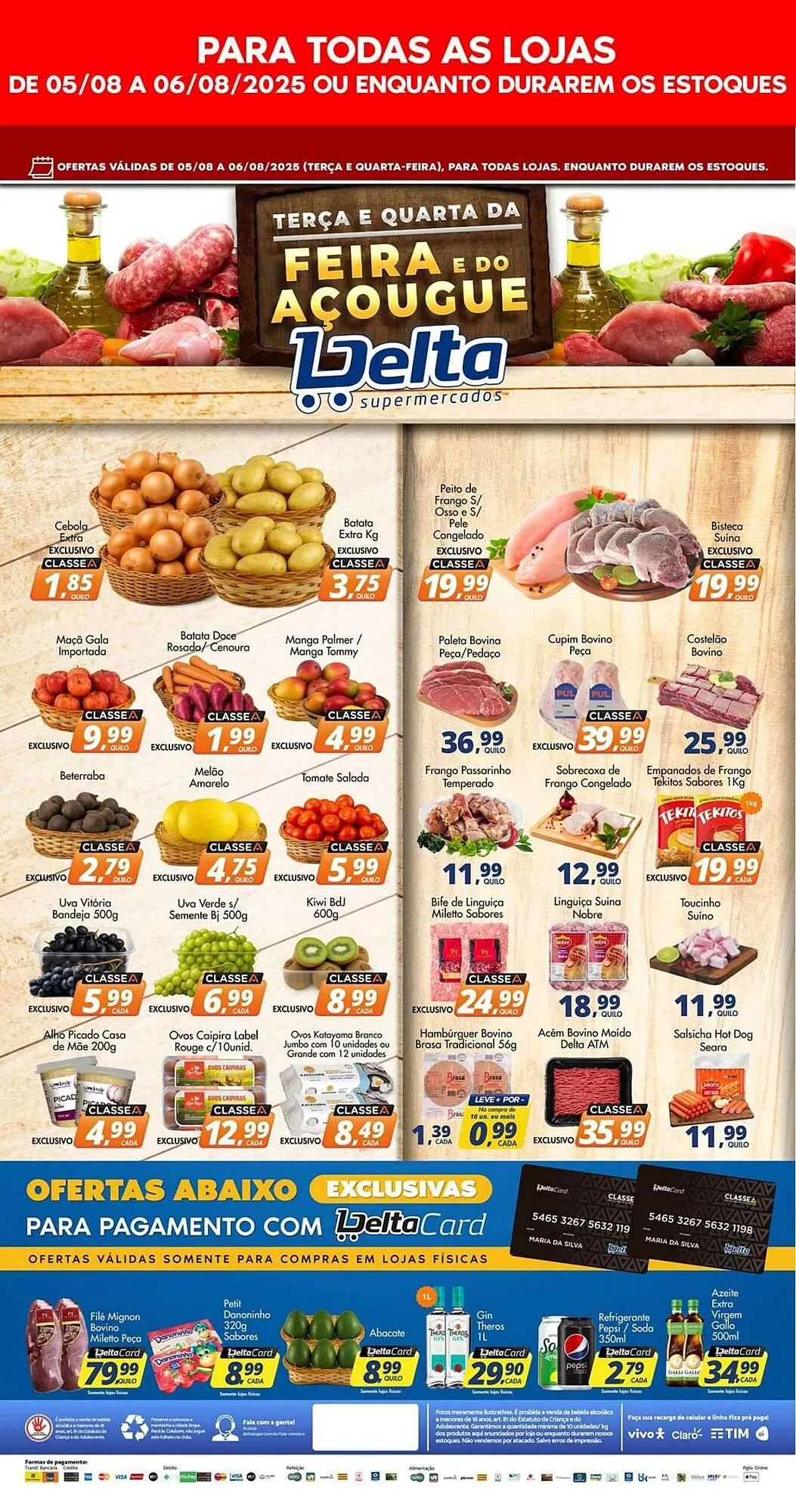 Encarte de Catálogo Delta Supermercados 4 de agosto até 7 de agosto 2025 - Pagina 2