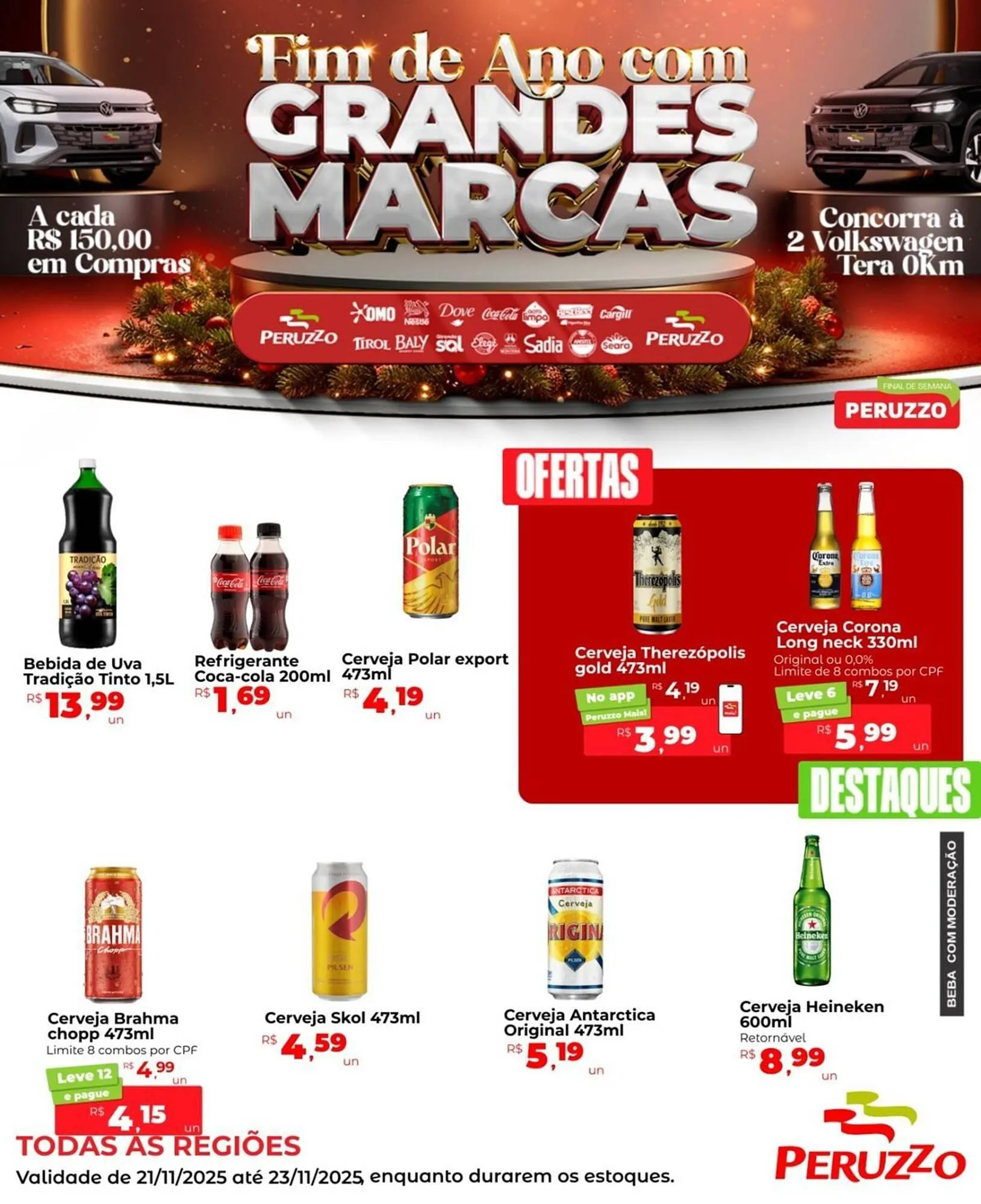 Encarte de Encarte Peruzzo 21 de novembro até 23 de novembro 2025 - Pagina 1