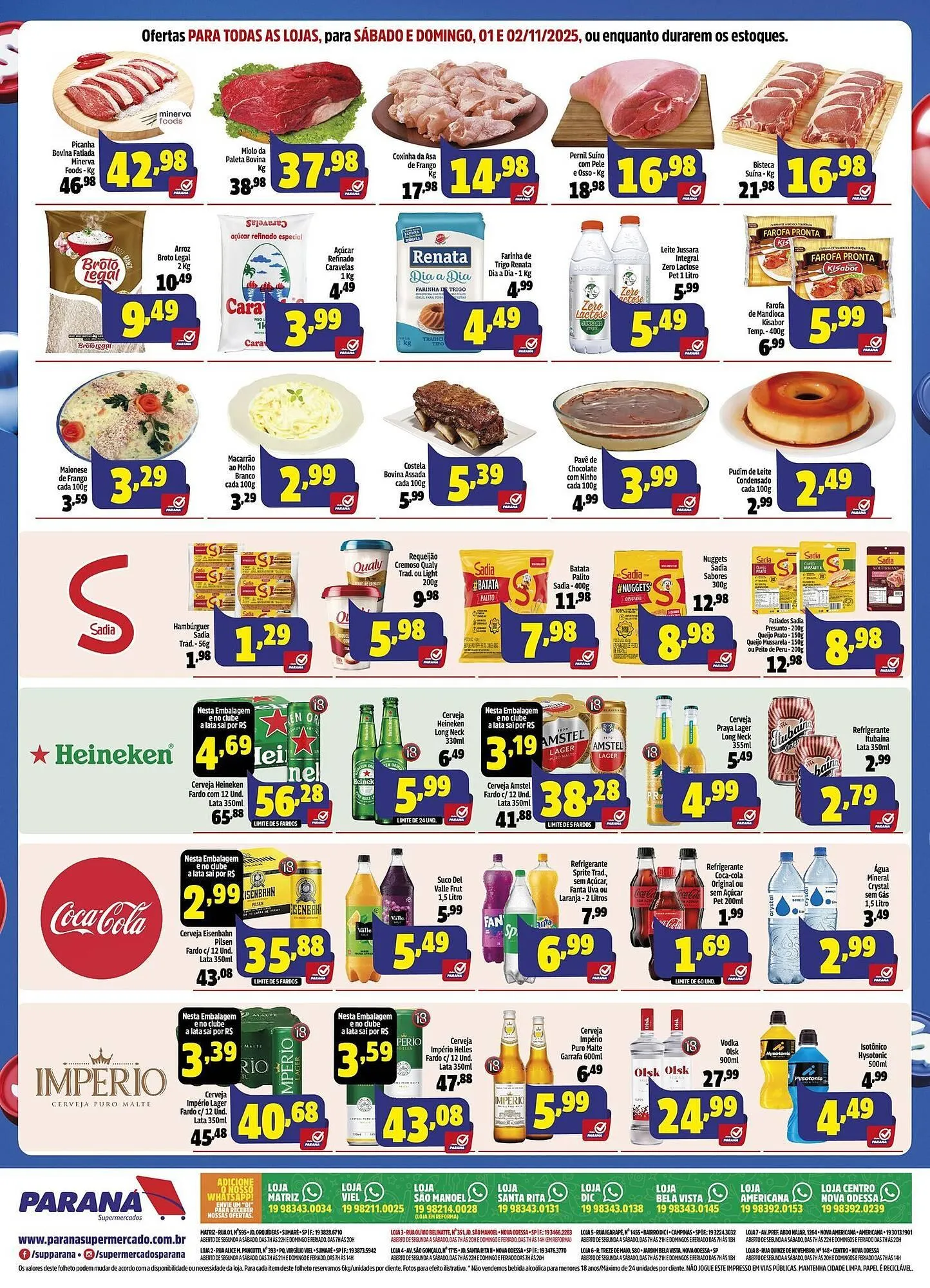 Encarte de Folheto Supermercado Paraná 1 de novembro até 2 de novembro 2025 - Pagina 4