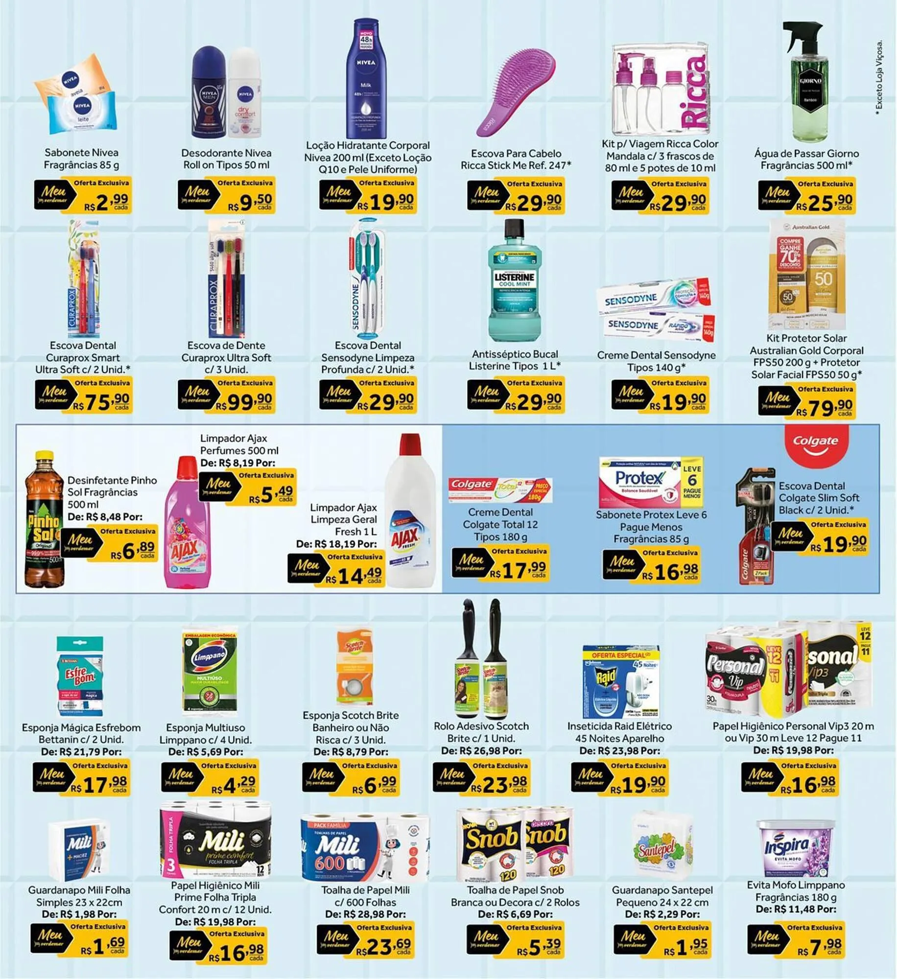 Encarte de Catálogo Verdemar Supermercado 20 de março até 27 de março 2024 - Pagina 38