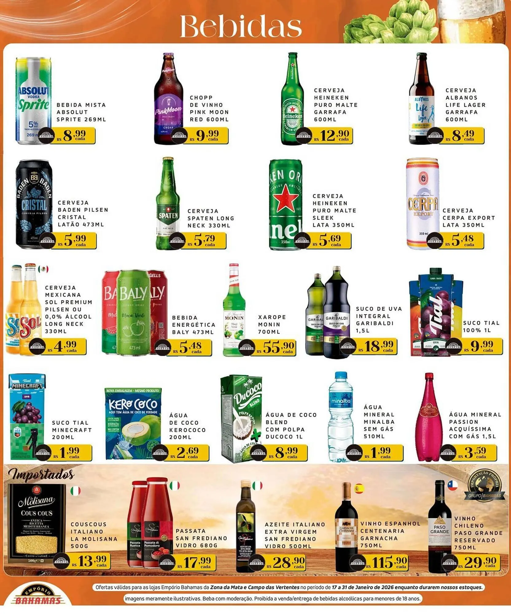 Encarte de Catálogo Empório Bahamas 16 de janeiro até 30 de janeiro 2026 - Pagina 4