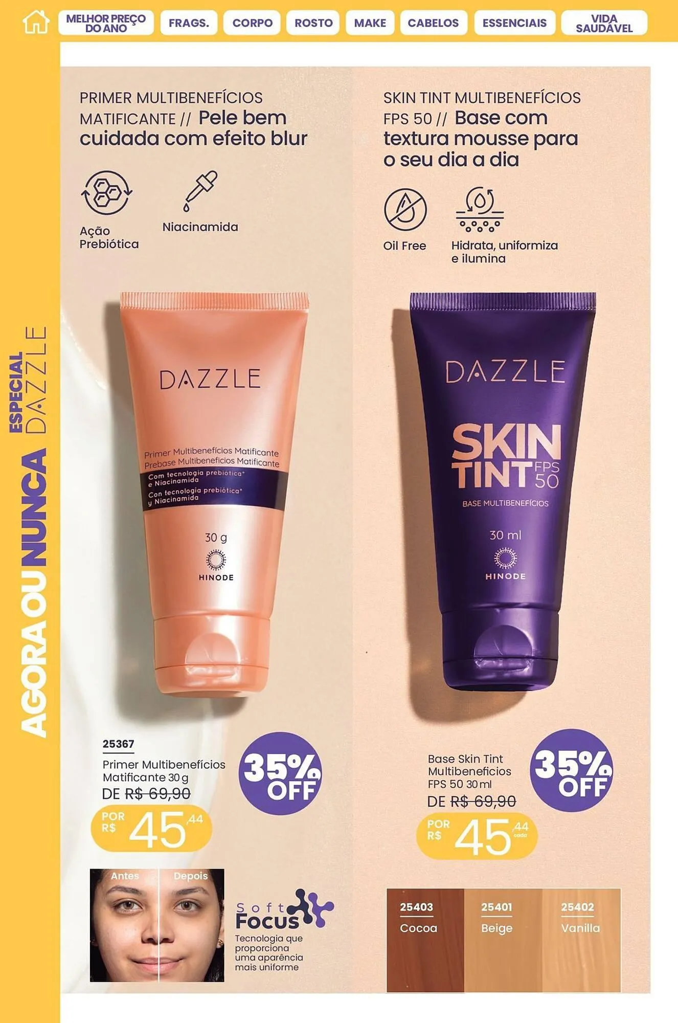 Encarte de Catálogo Hinode 1 de março até 31 de março 2026 - Pagina 68