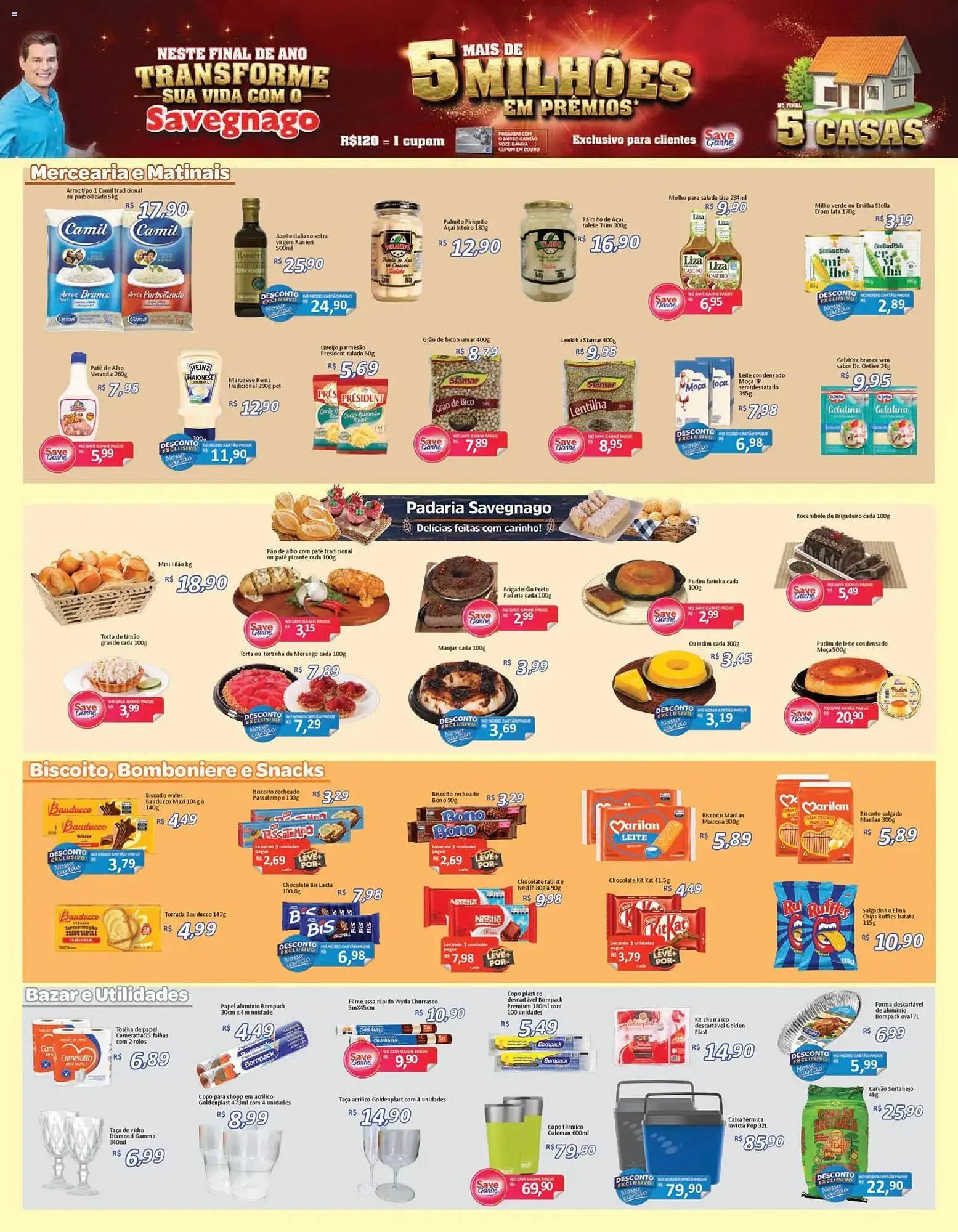 Encarte de Catálogo Supermercados Savegnago 29 de dezembro até 31 de dezembro 2025 - Pagina 3