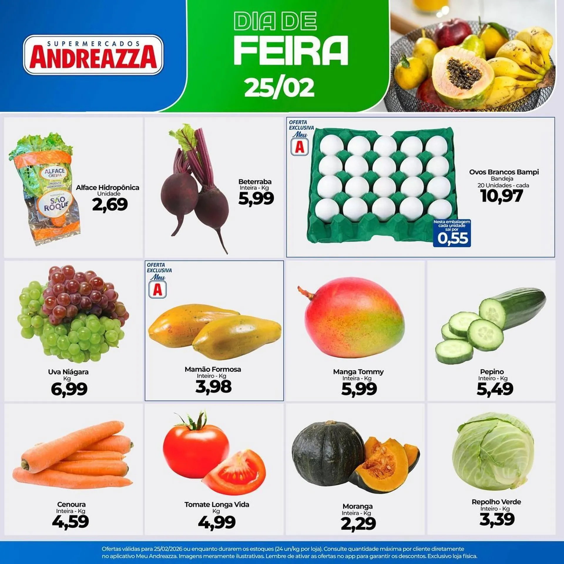 Encarte de Catálogo Supermercados Andreazza 25 de fevereiro até 25 de fevereiro 2026 - Pagina 2