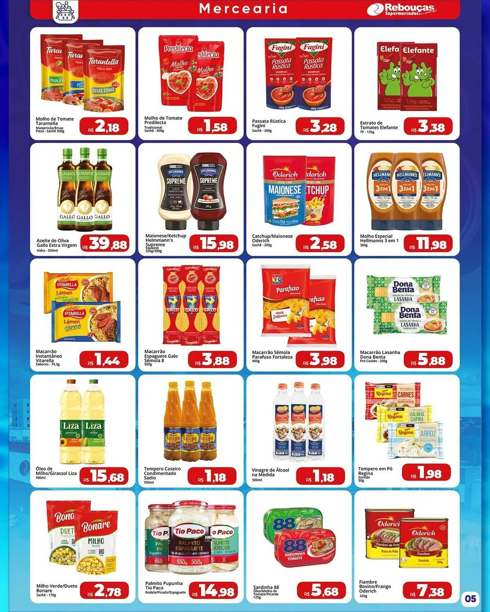 Encarte de Catálogo Rebouças Supermercados 1 de agosto até 17 de agosto 2025 - Pagina 2