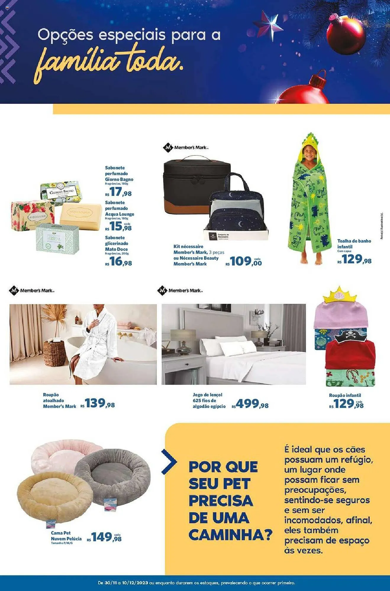 Encarte de Catálogo Sam's Club 30 de novembro até 10 de dezembro 2023 - Pagina 4