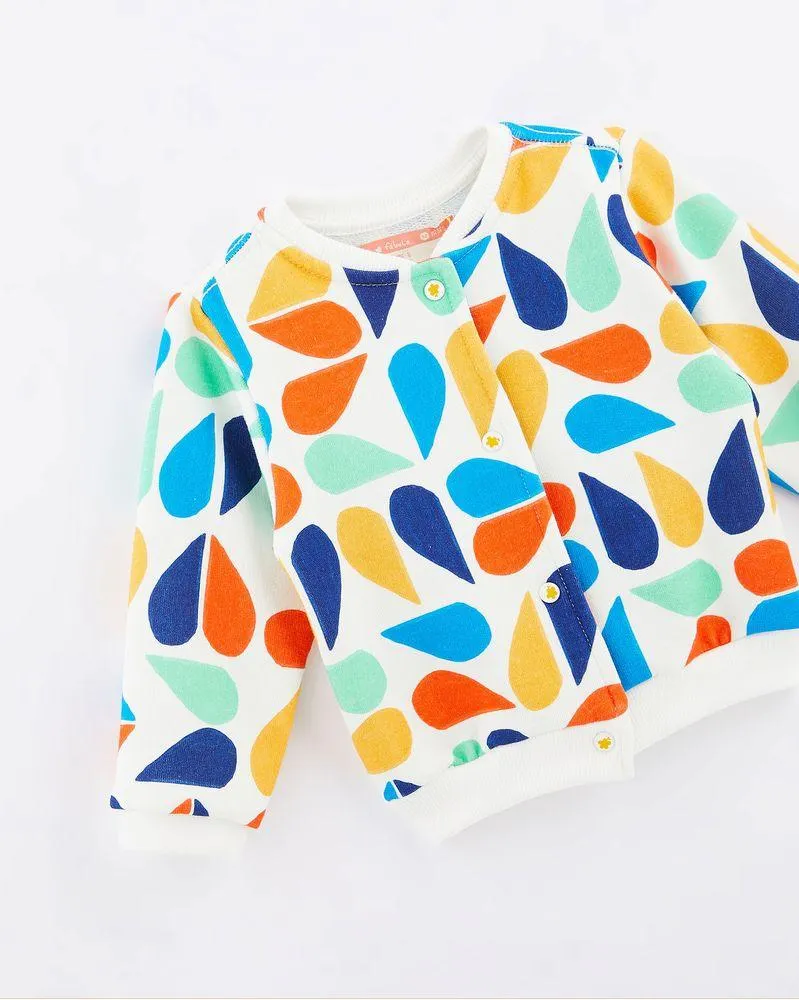 Moletom Bebe Botões Afeto