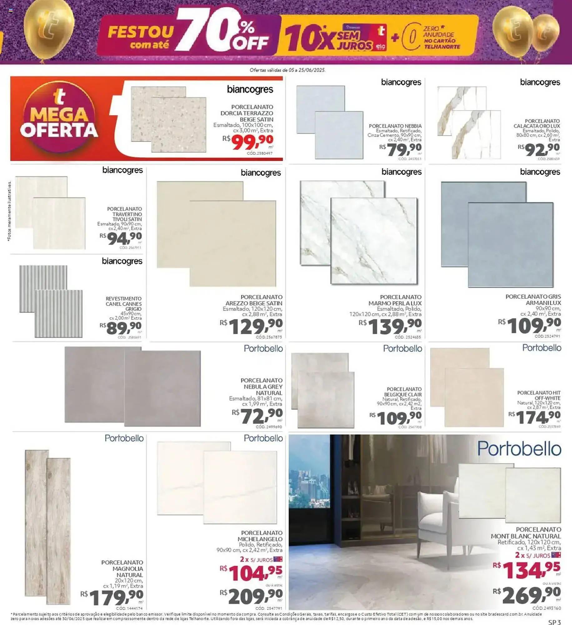 Encarte de Catálogo Telhanorte 5 de junho até 26 de junho 2025 - Pagina 3