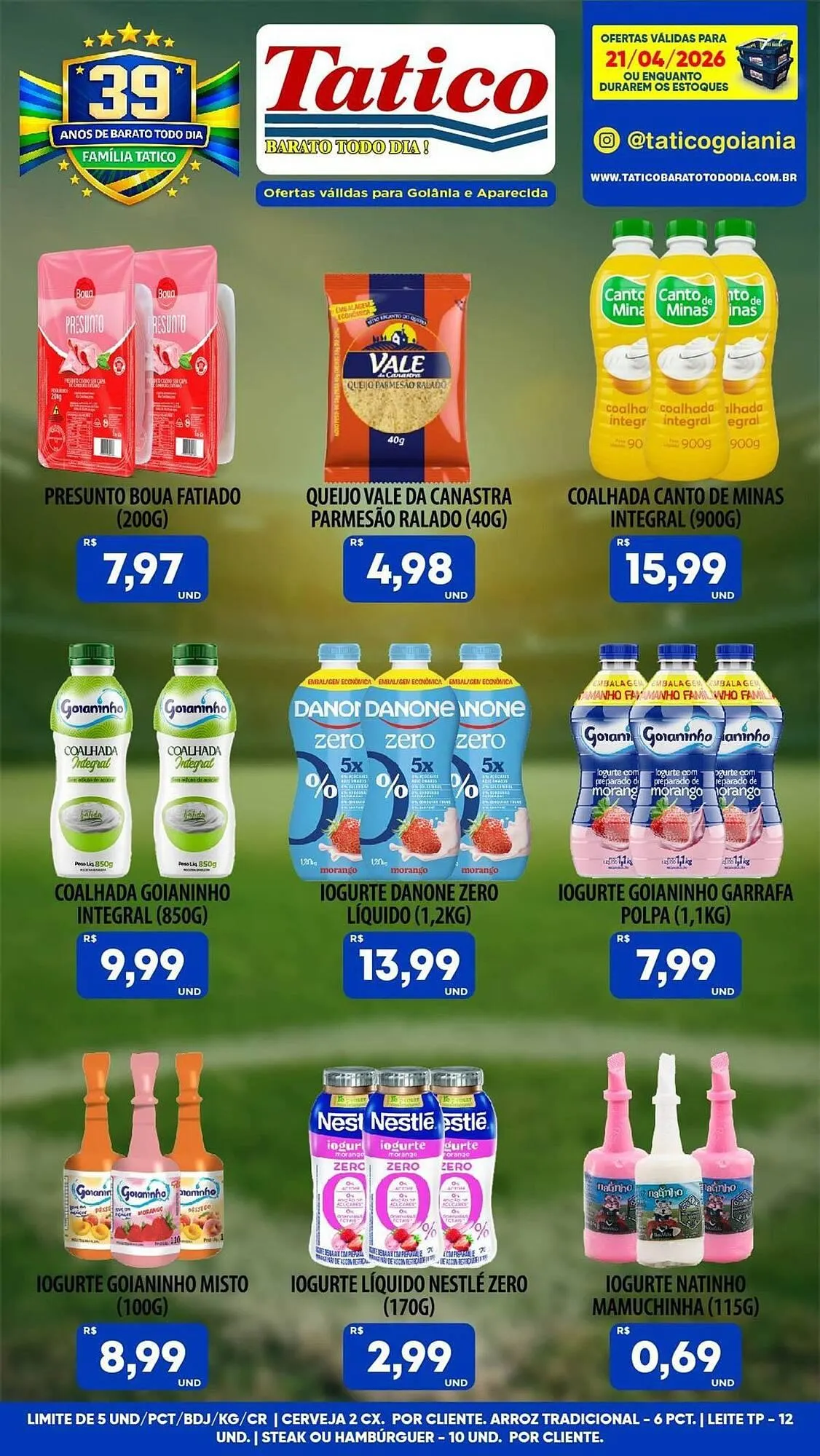 Encarte de Tabloide Tatico 21 de abril até 21 de abril 2026 - Pagina 17