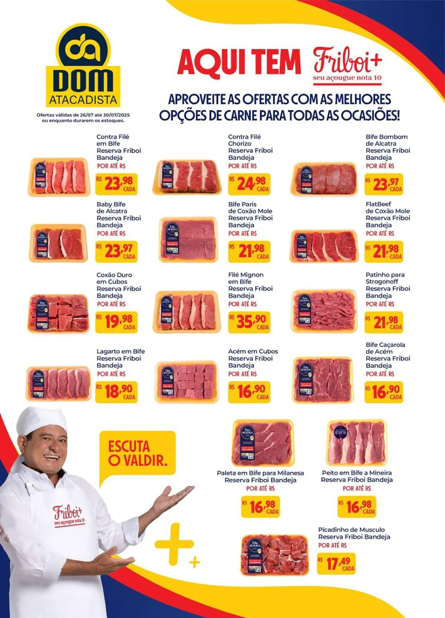 Encarte de Catálogo Dom Atacadista 26 de julho até 30 de julho 2025 - Pagina 1