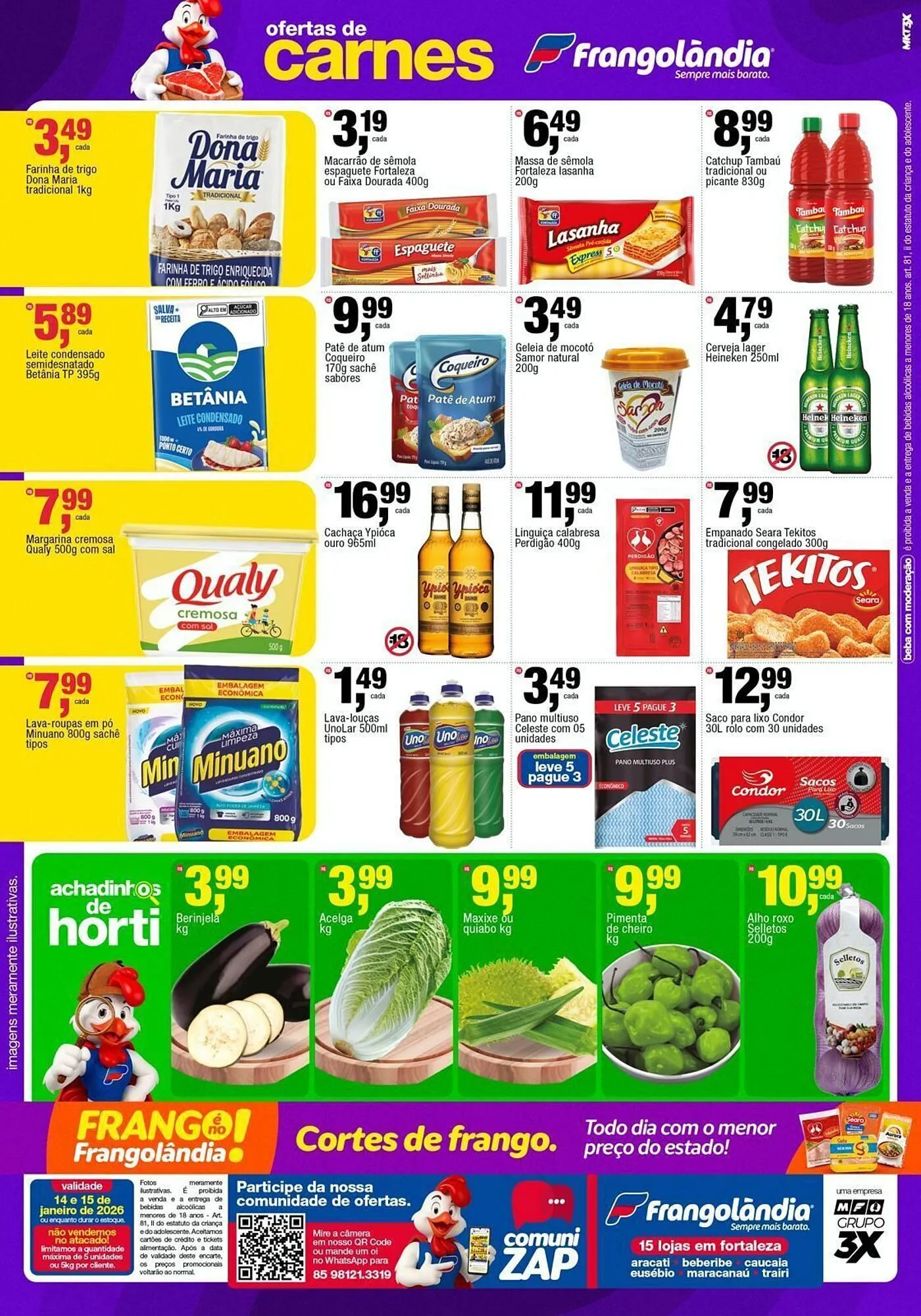 Encarte de Encarte Frangolândia 14 de janeiro até 15 de janeiro 2026 - Pagina 2