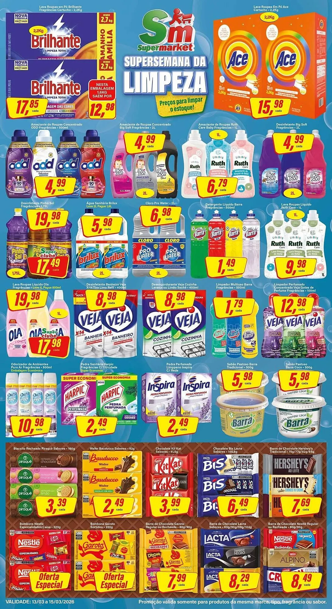Encarte de Encarte Rede Supermarket 13 de março até 15 de março 2026 - Pagina 2
