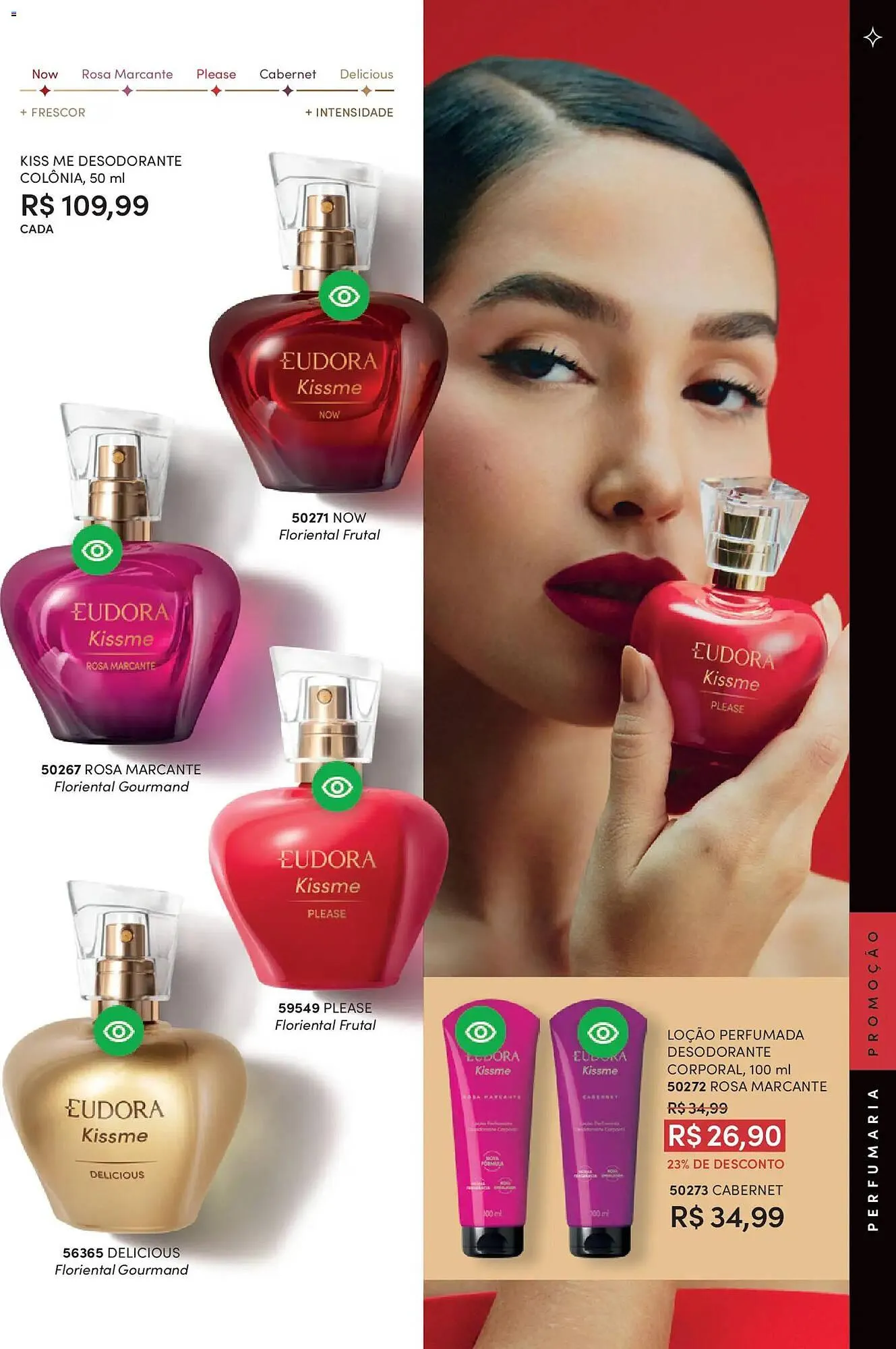 Encarte de Catálogo Eudora 19 de fevereiro até 19 de março 2026 - Pagina 101