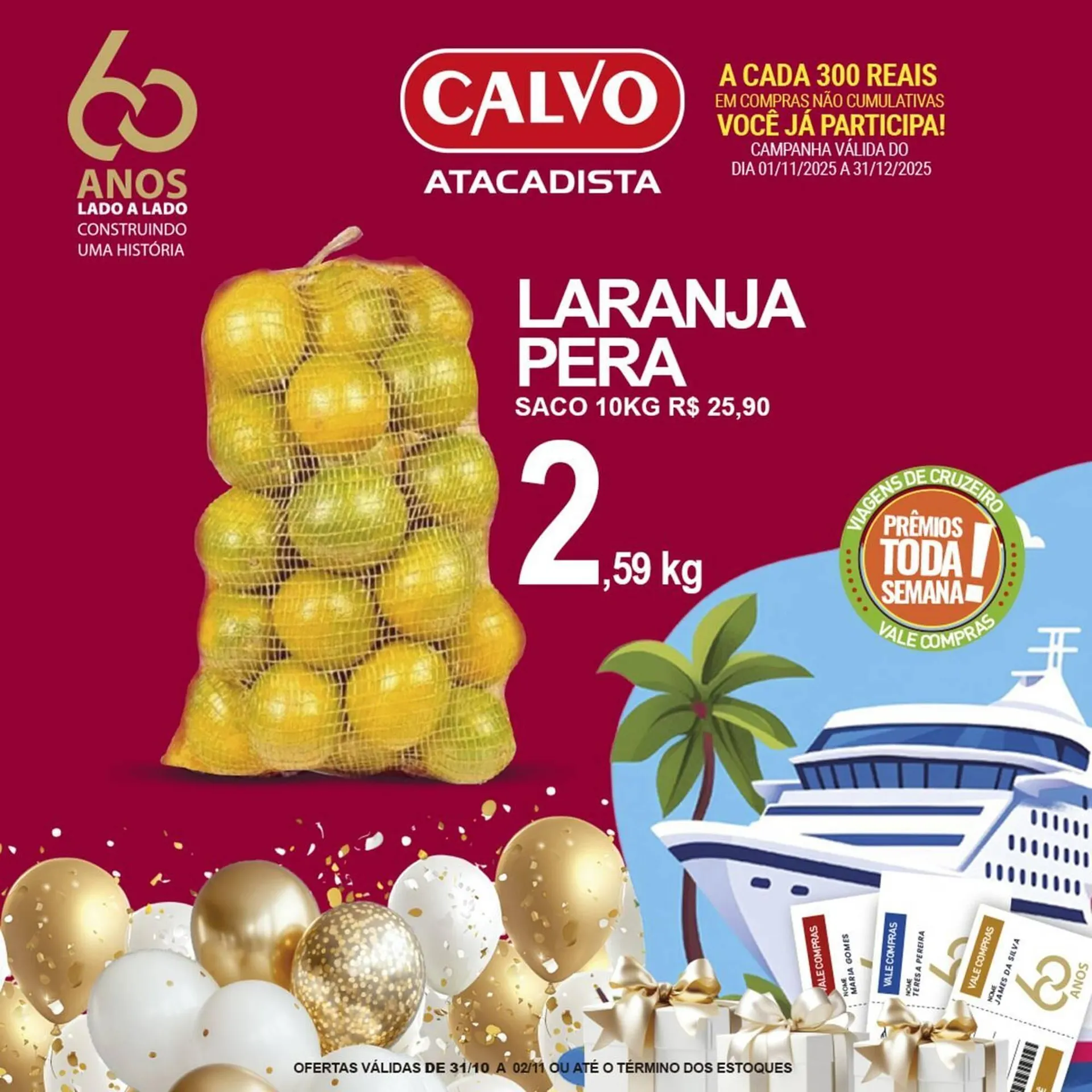 Encarte de Folheto Calvo Atacadista 1 de novembro até 31 de dezembro 2025 - Pagina 6