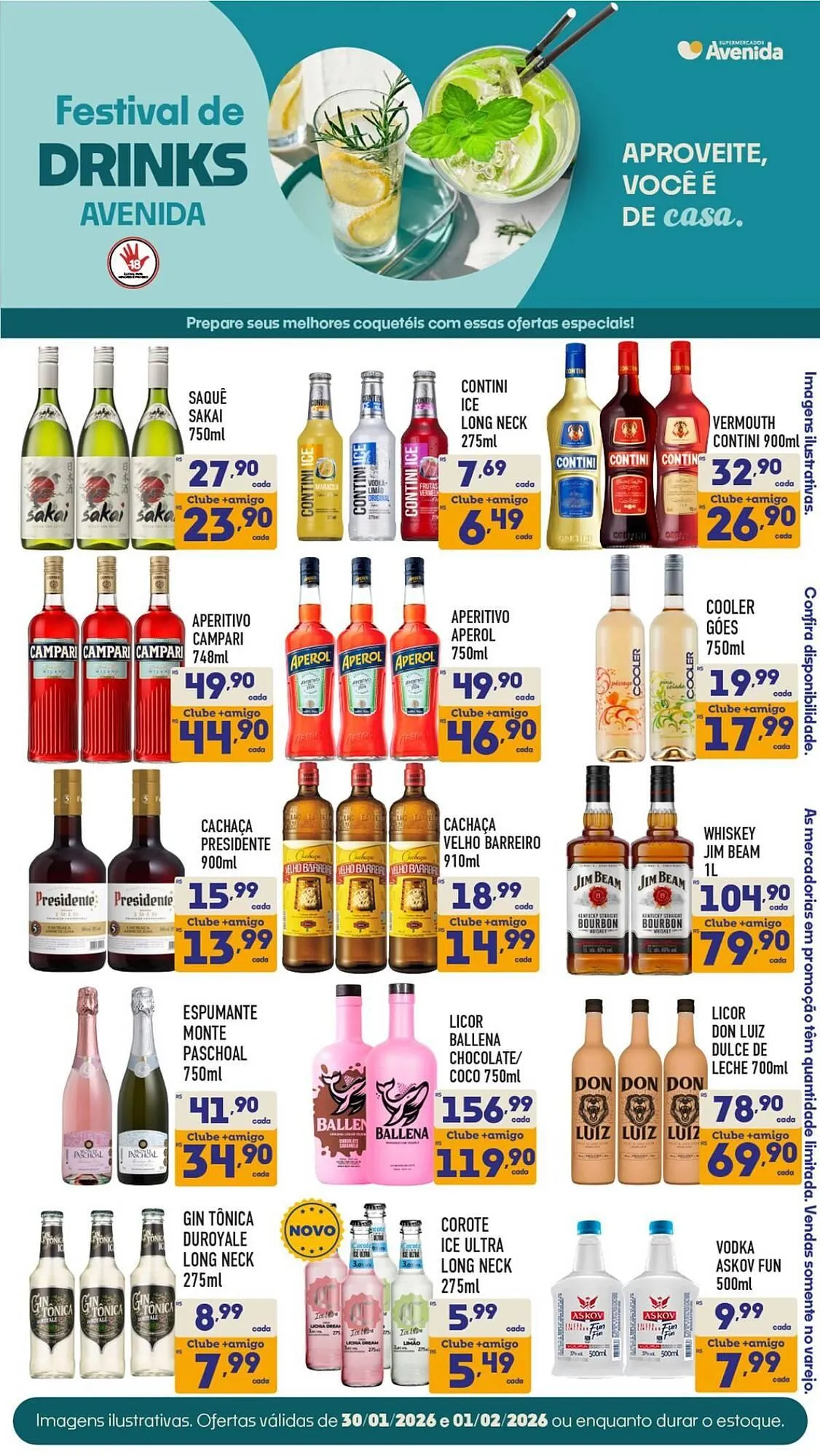 Encarte de Catálogo Supermercados Avenida 29 de janeiro até 4 de fevereiro 2026 - Pagina 2