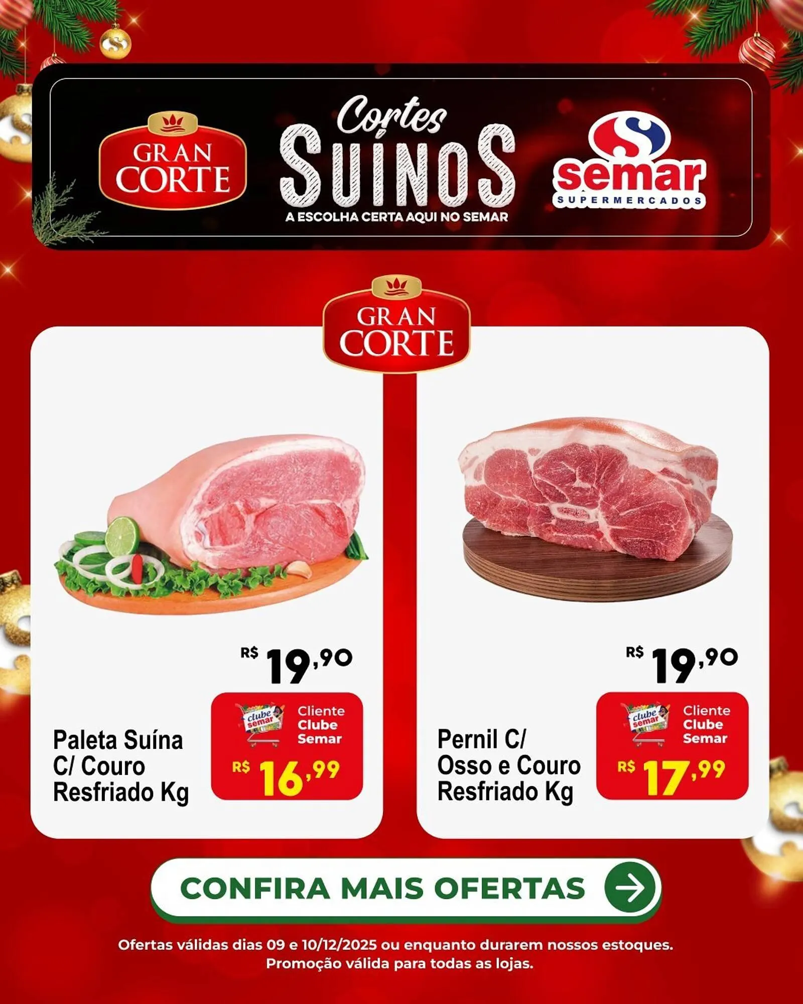 Encarte de Folheto Semar Supermercado 9 de dezembro até 10 de dezembro 2025 - Pagina 1