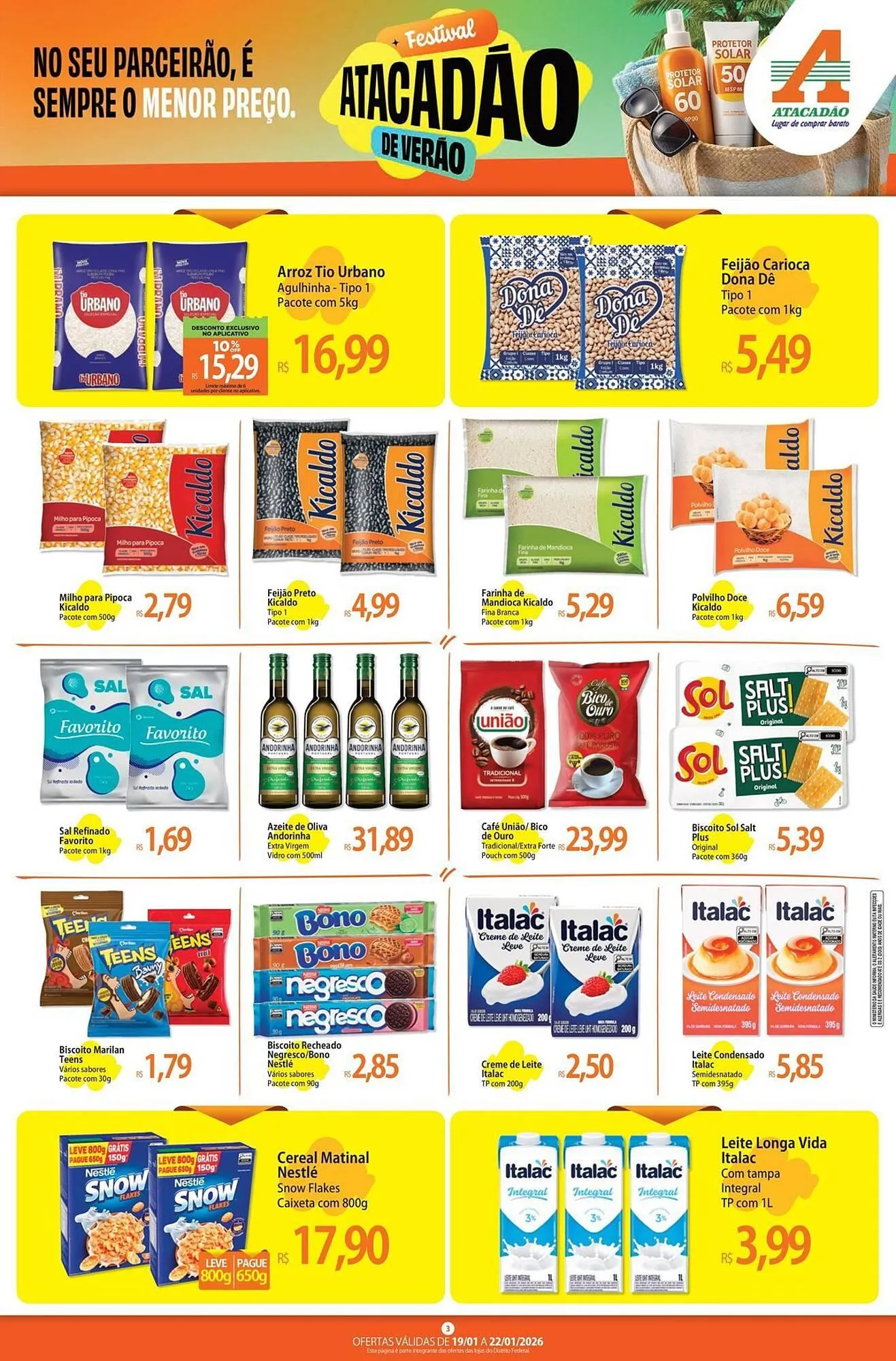 Encarte de Folheto Atacadão 19 de janeiro até 22 de janeiro 2026 - Pagina 3