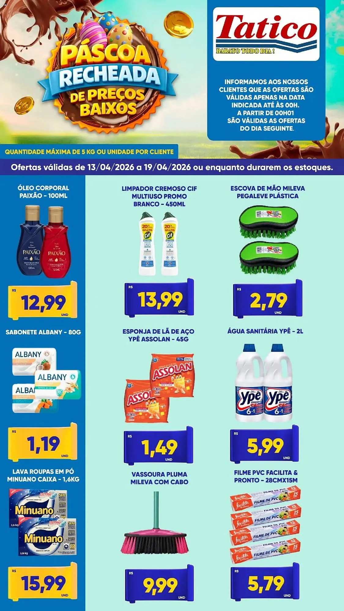 Encarte de Tabloide Tatico 13 de abril até 19 de abril 2026 - Pagina 7