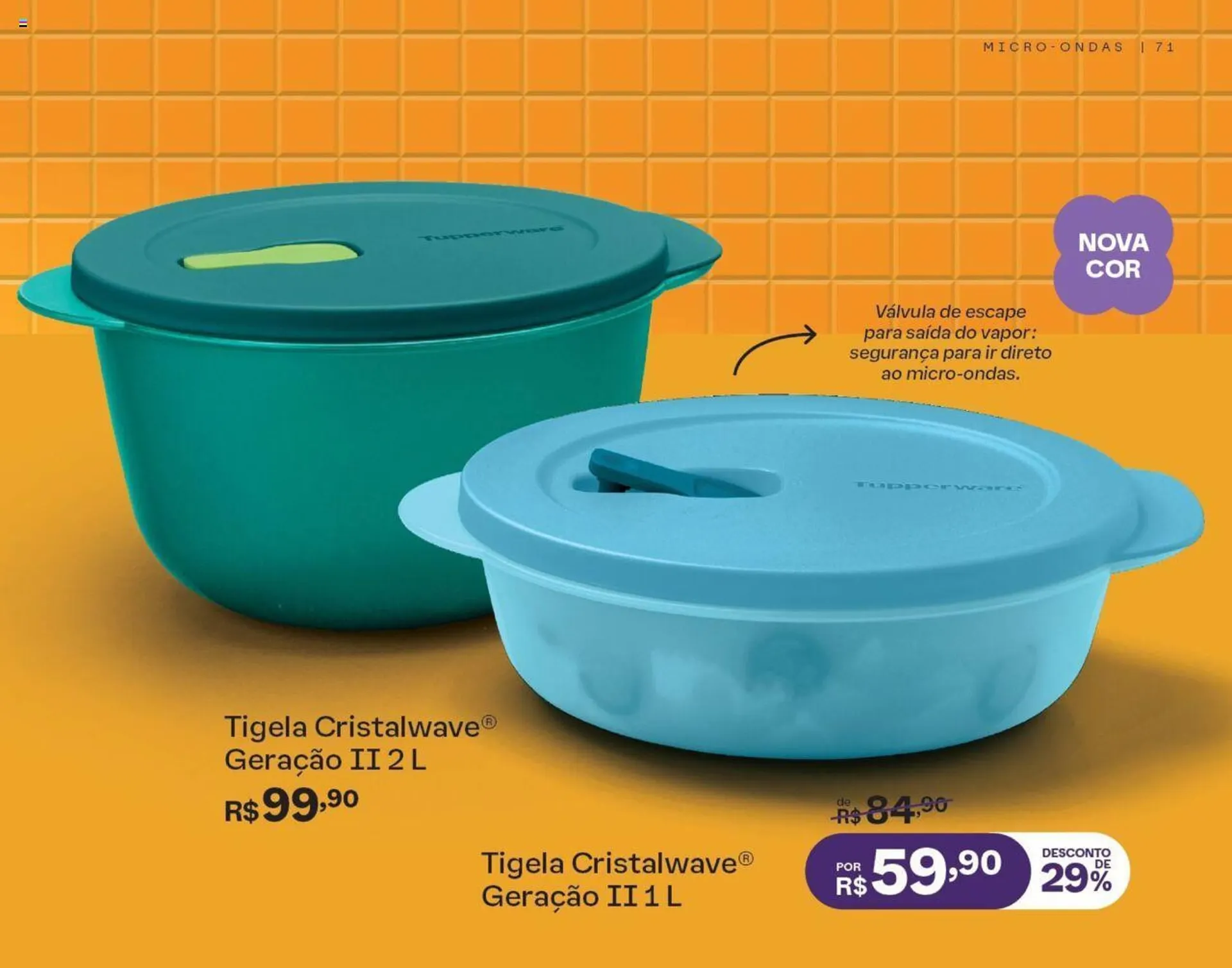 Encarte de Catálogo Tupperware 1 de abril até 30 de abril 2024 - Pagina 72