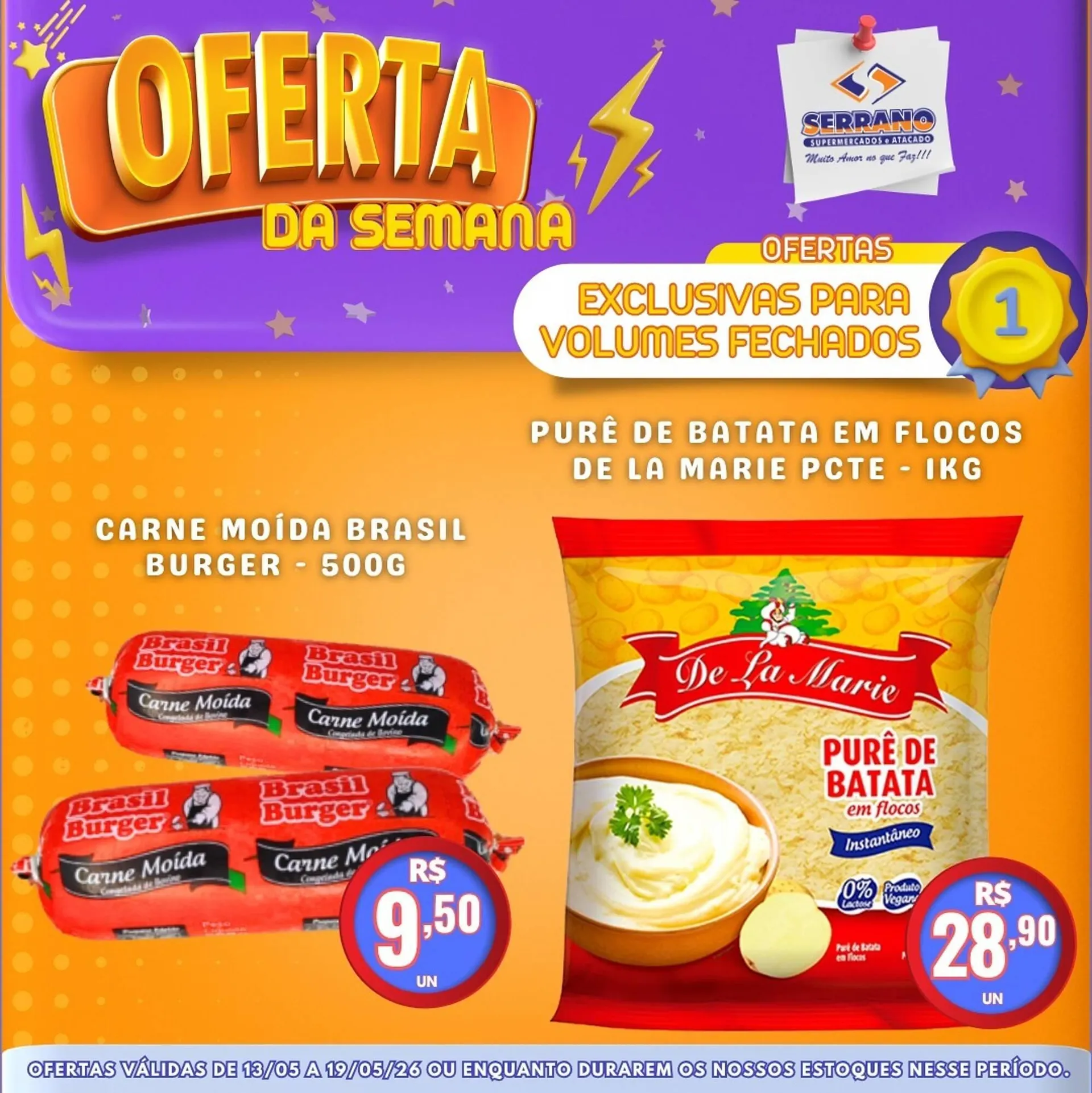 Encarte de Catálogo Serrano Supermercado 13 de maio até 19 de maio 2026 - Pagina 4
