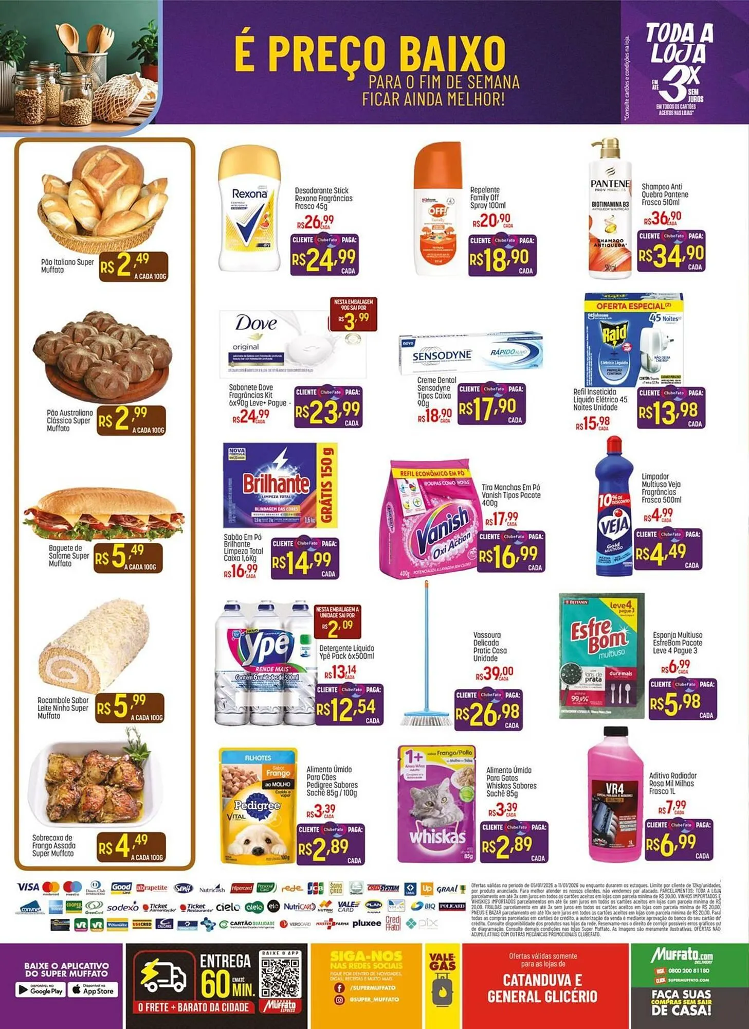 Encarte de Encarte Muffato 5 de janeiro até 11 de janeiro 2026 - Pagina 4