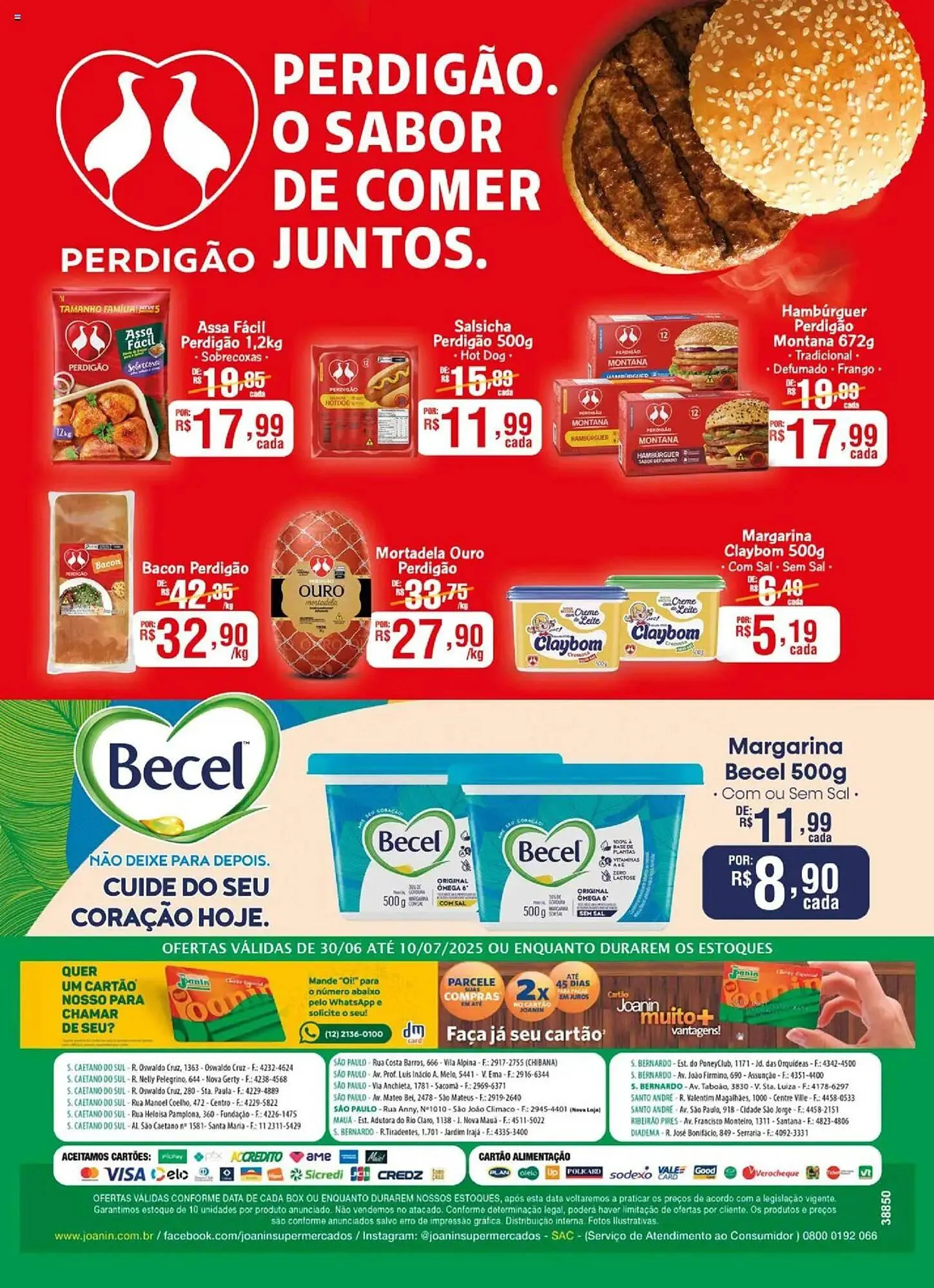 Encarte de Catálogo Supermercados Joanin 30 de junho até 10 de julho 2025 - Pagina 2