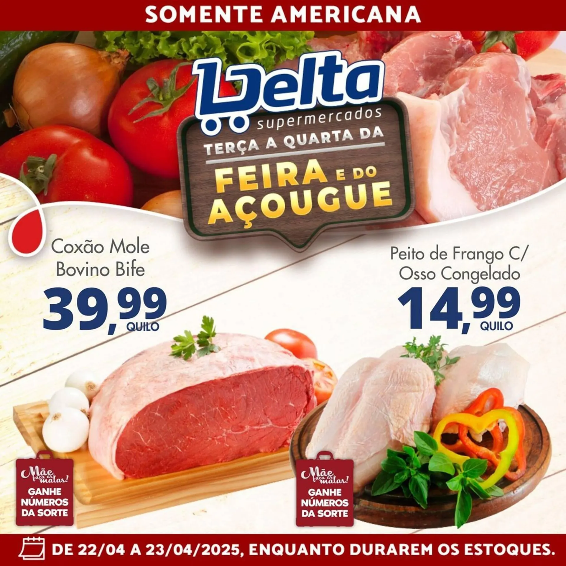 Encarte de Catálogo Delta Supermercados 22 de abril até 23 de abril 2025 - Pagina 2