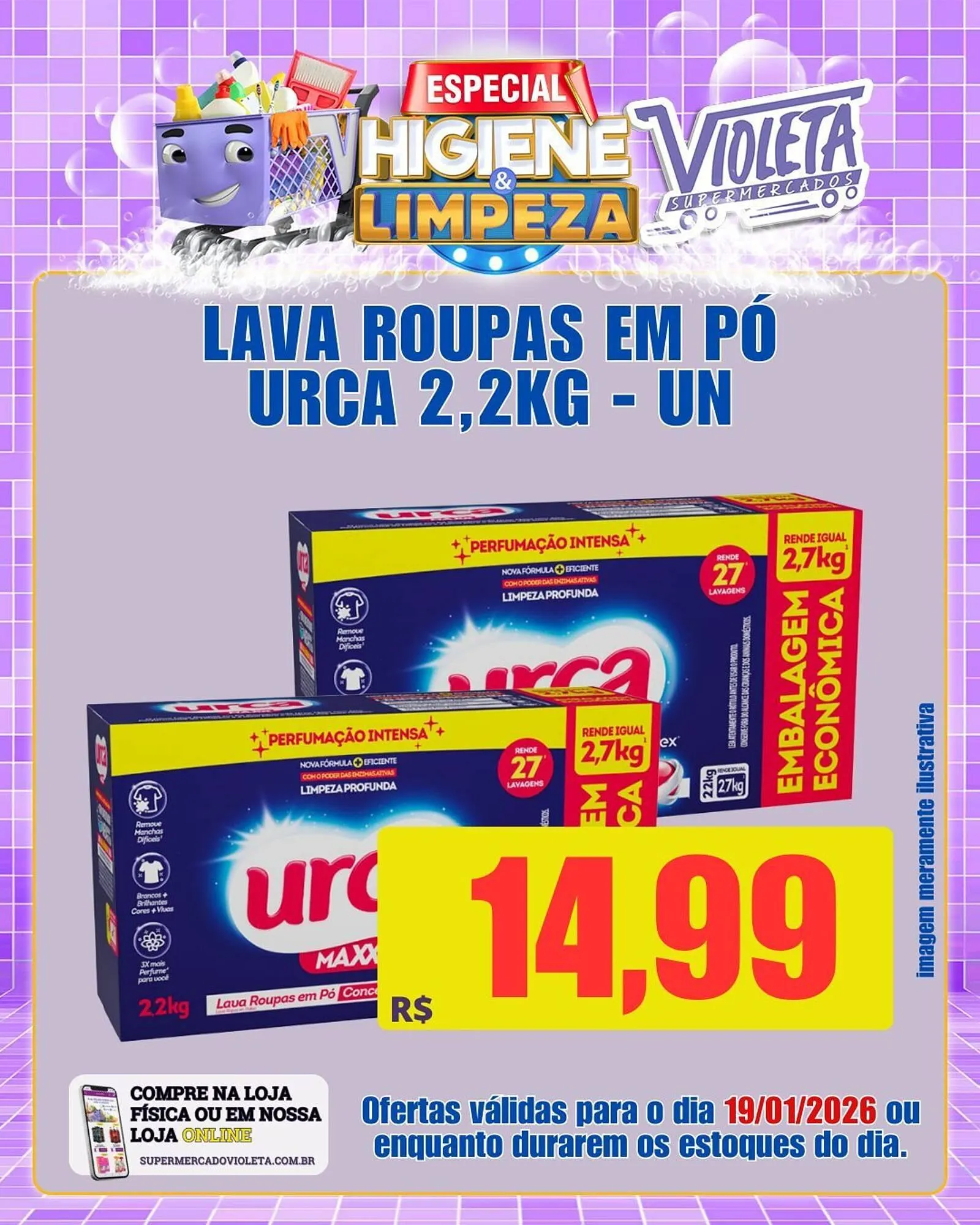 Encarte de Catálogo Violeta Supermercados 19 de janeiro até 19 de janeiro 2026 - Pagina 2